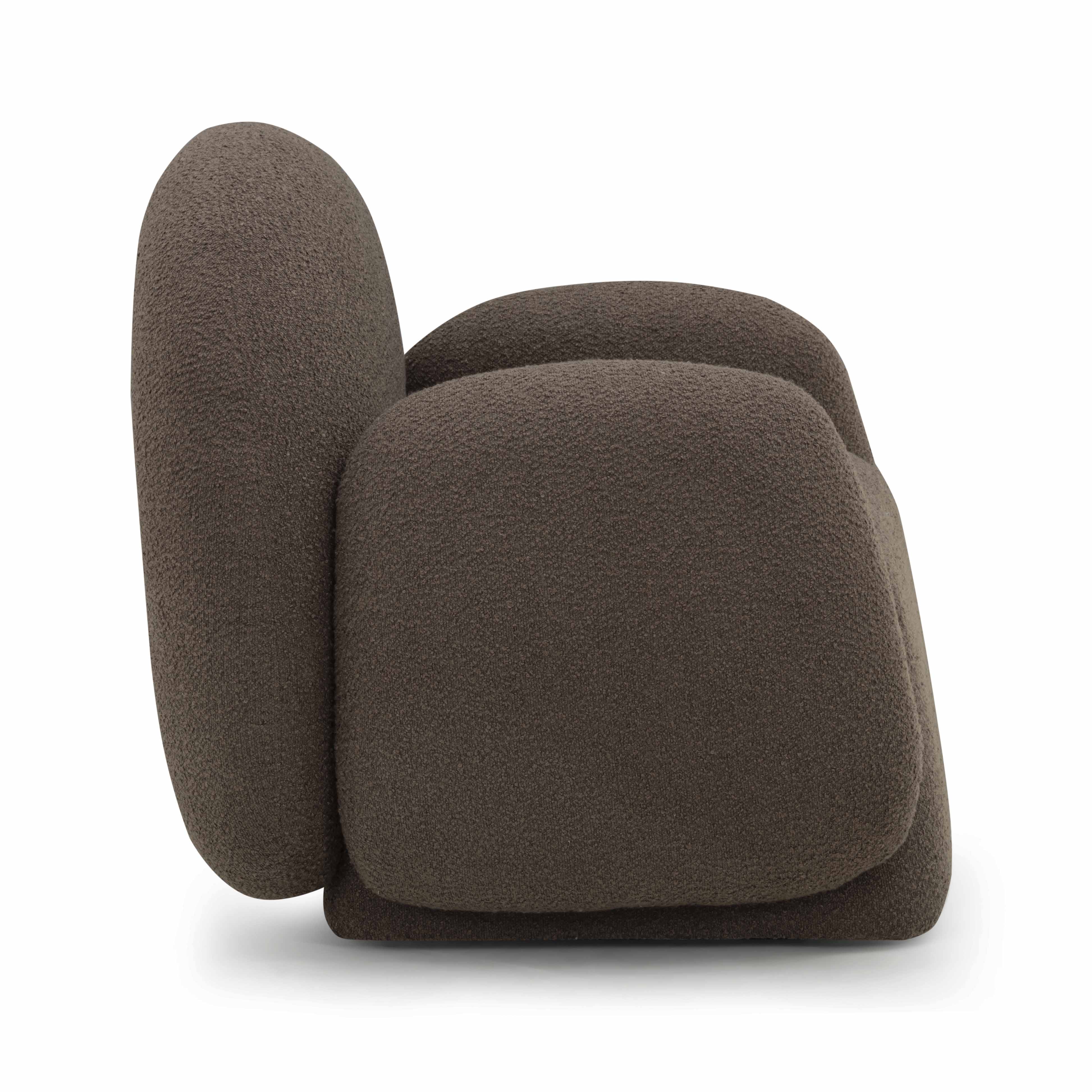 Marius Contract-Grade Boucle Accent Chair - Image 4