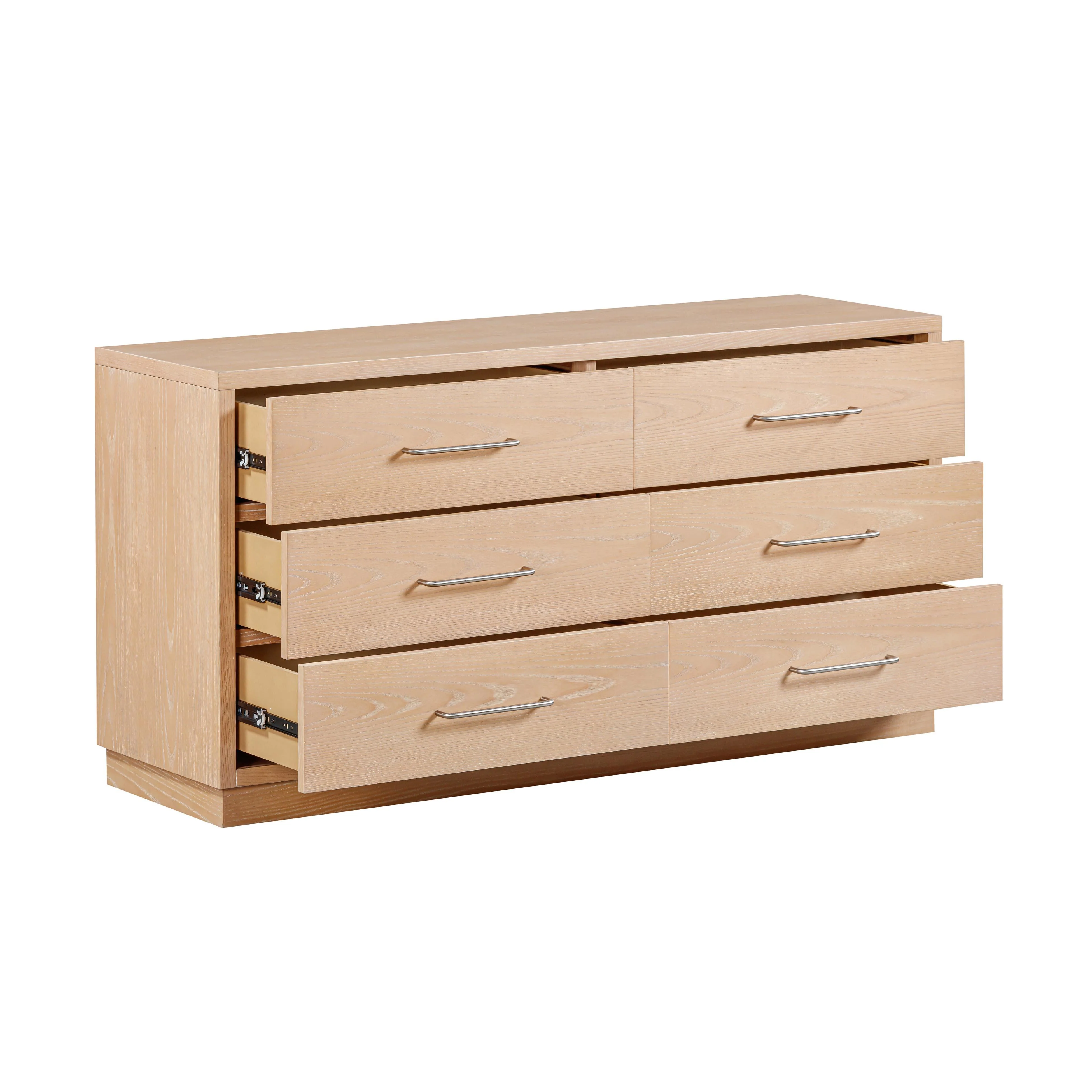 Marlow 6-Drawer Wood Dresser - Image 4