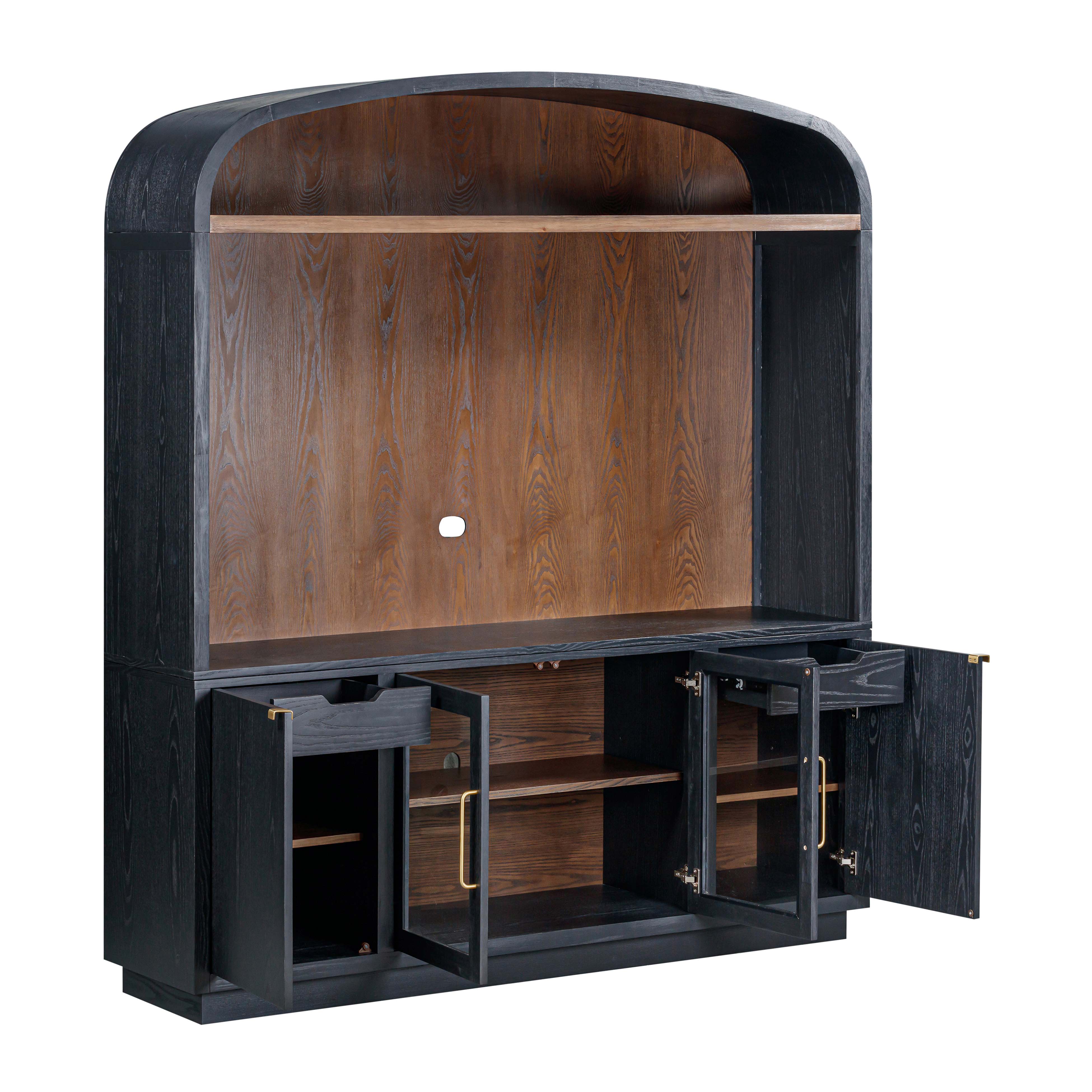 Marlow 77" Wood Entertainment Center - Image 12