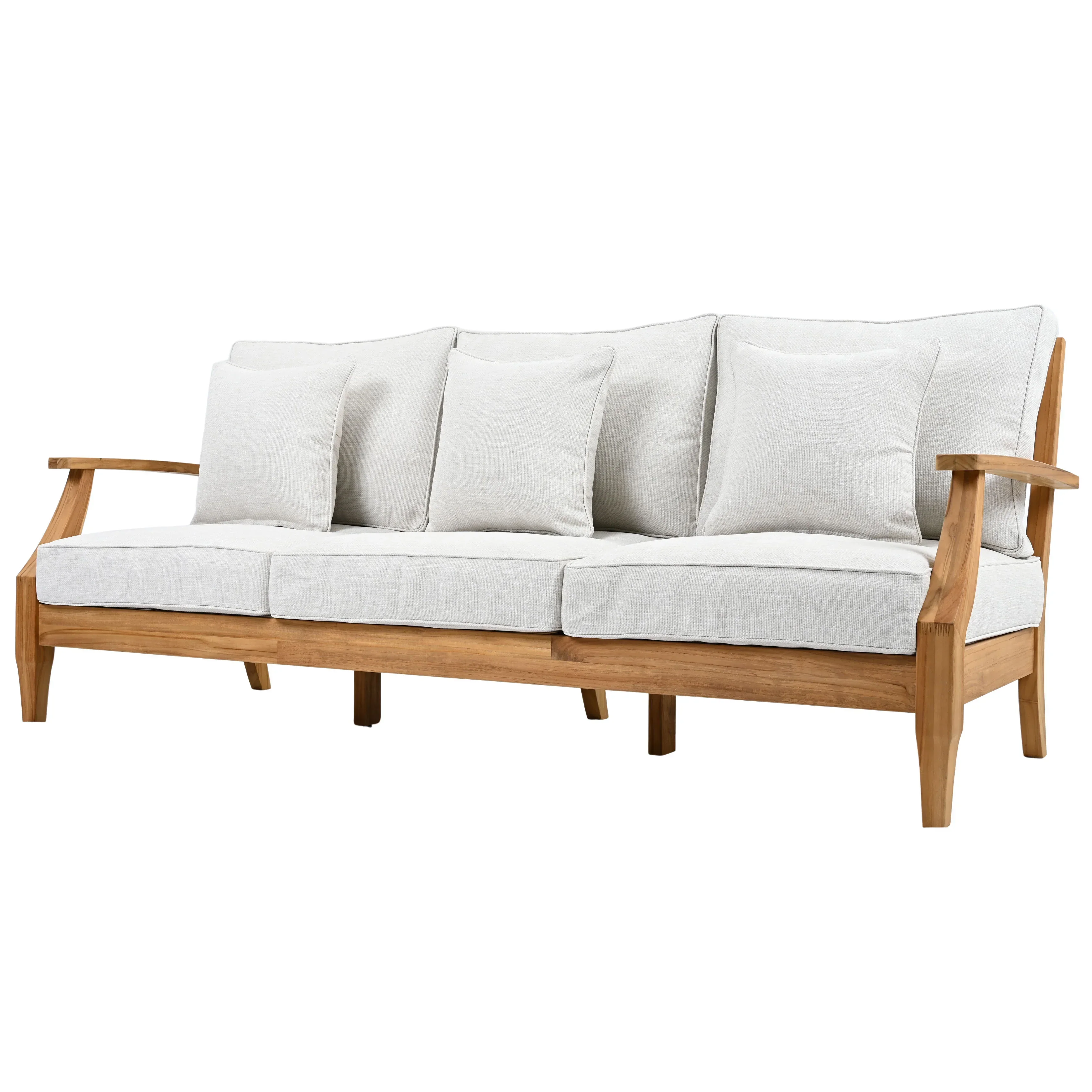 Martinique Teakwood Patio Sofa - Image 23
