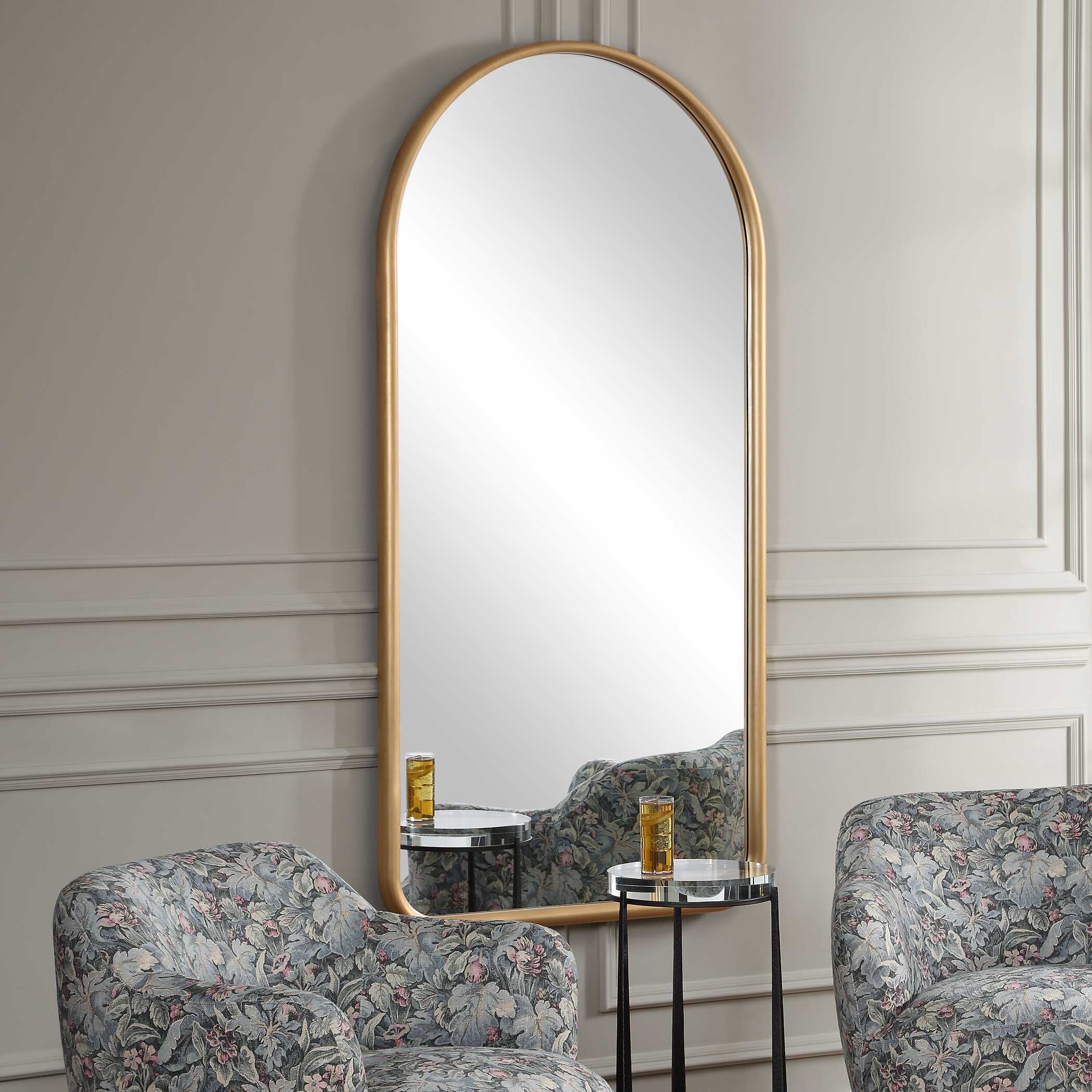 Marvell Gold Arch Mirror - Image 3