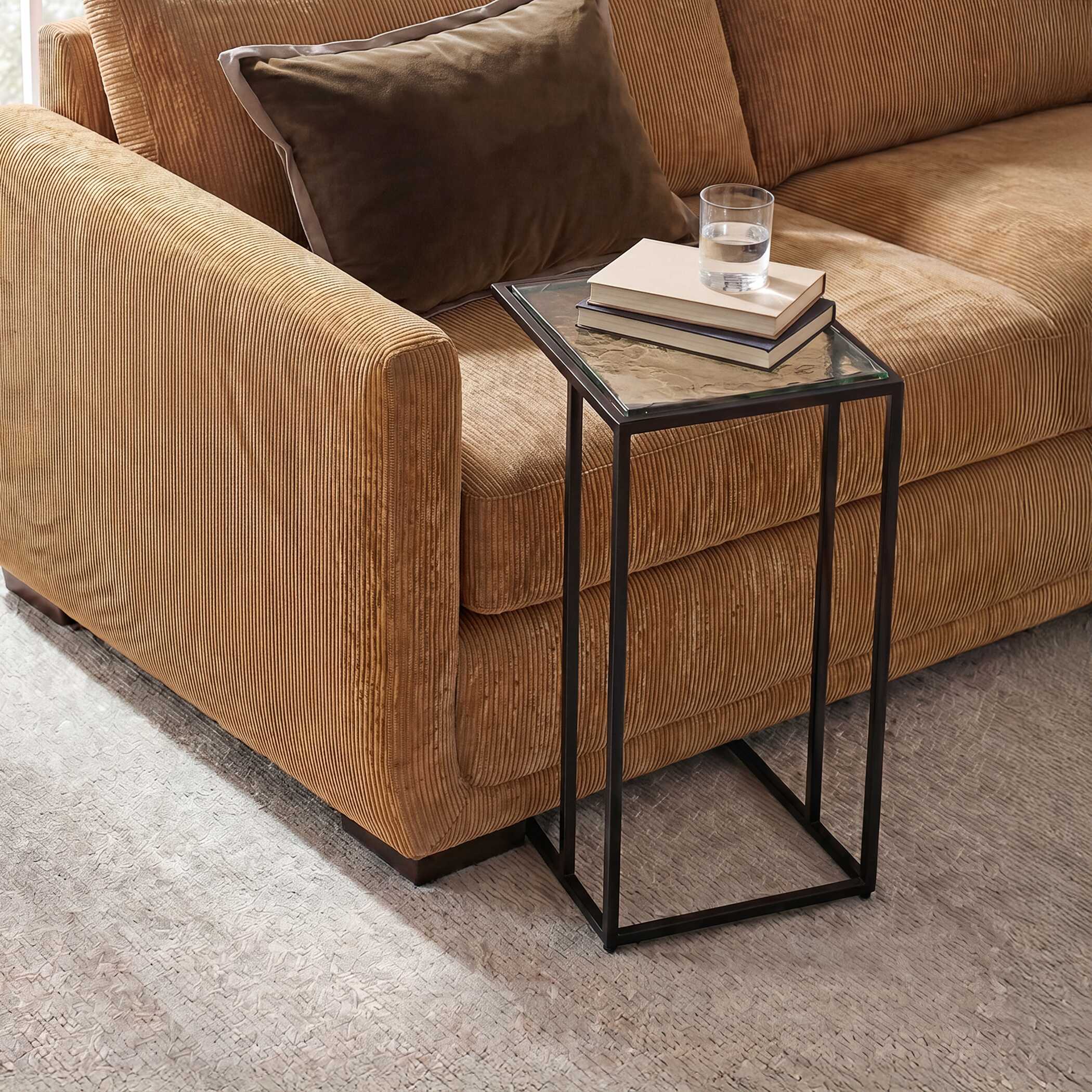 Mateo Glass Top Accent Table - Image 2