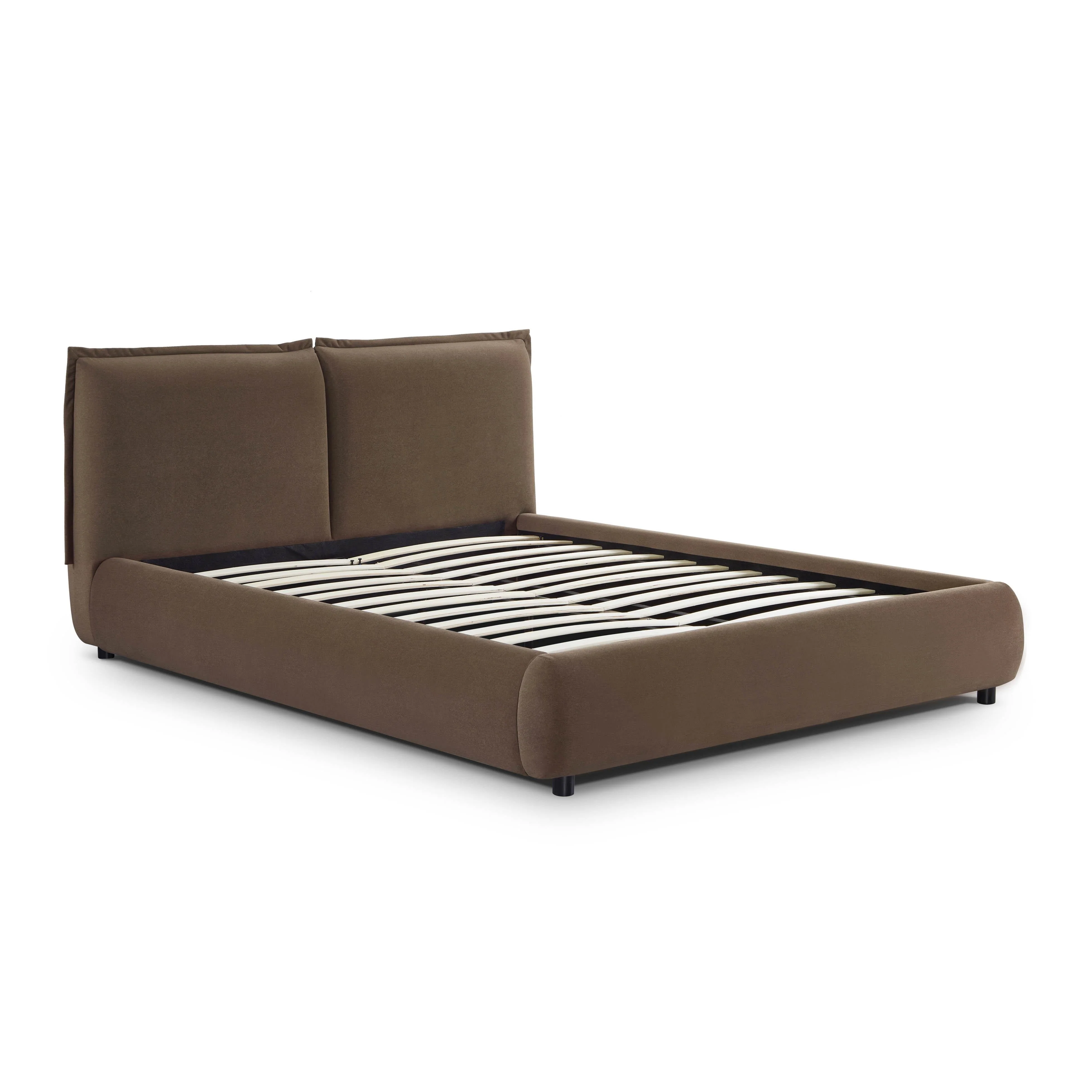 Mel Performance Faux Mohair Velvet Bed - Image 4