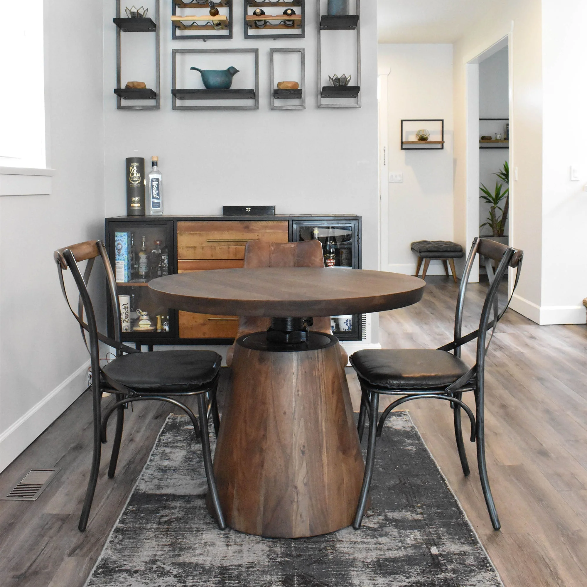 Metal Crossback Chair - Image 2