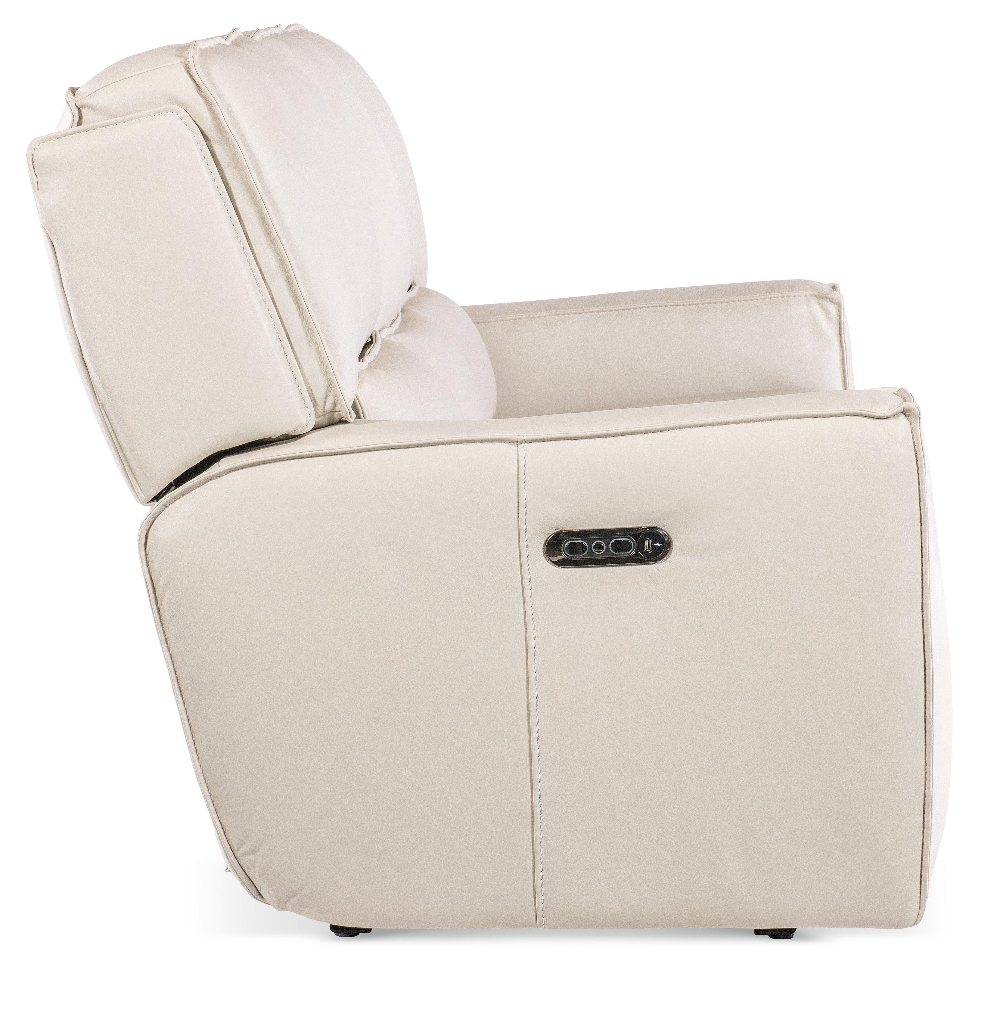 Miles Zero Gravity Power Sofa w/ Power Headrest - Grey - Image 4