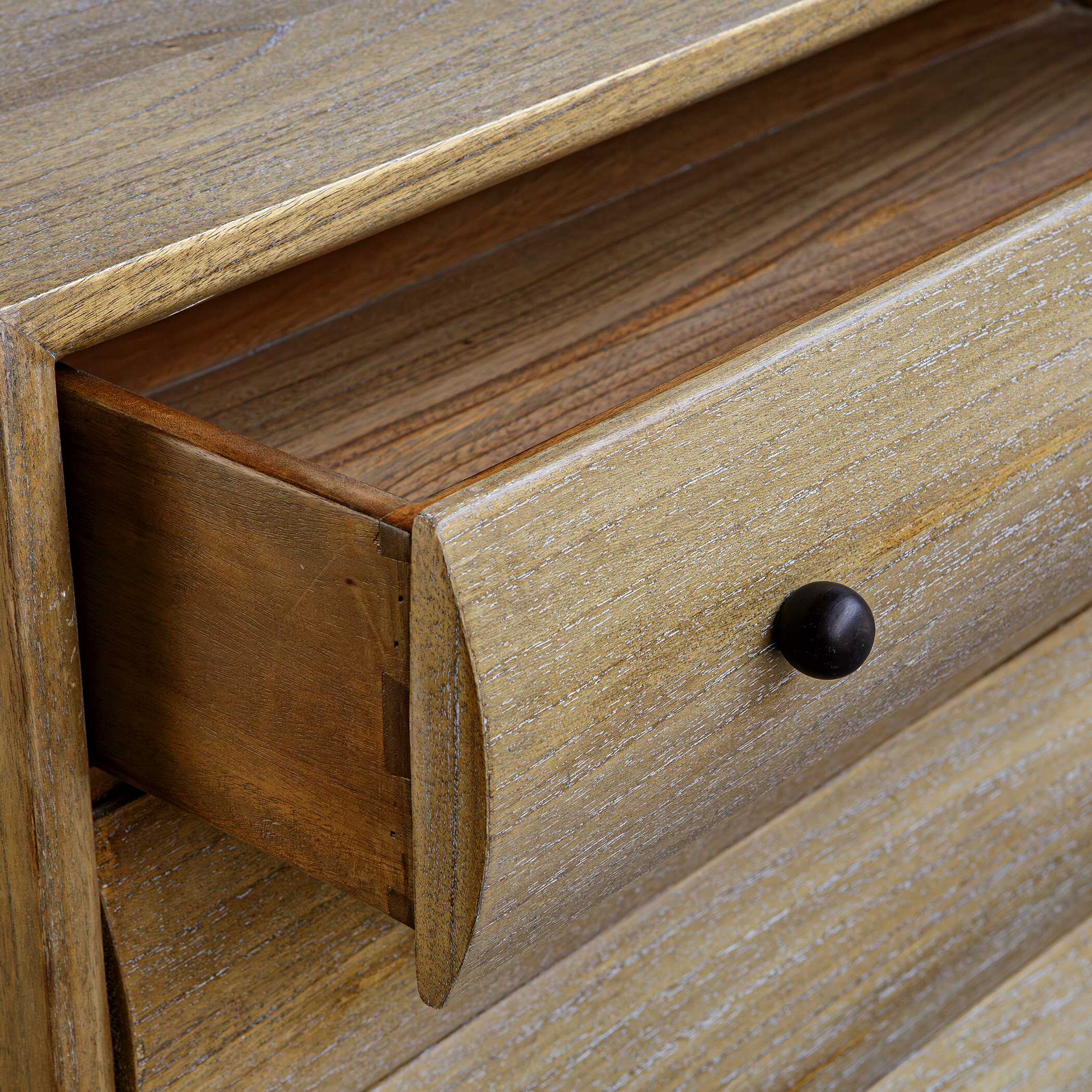 Millard Curved 4 Drawer Chest - Image 7