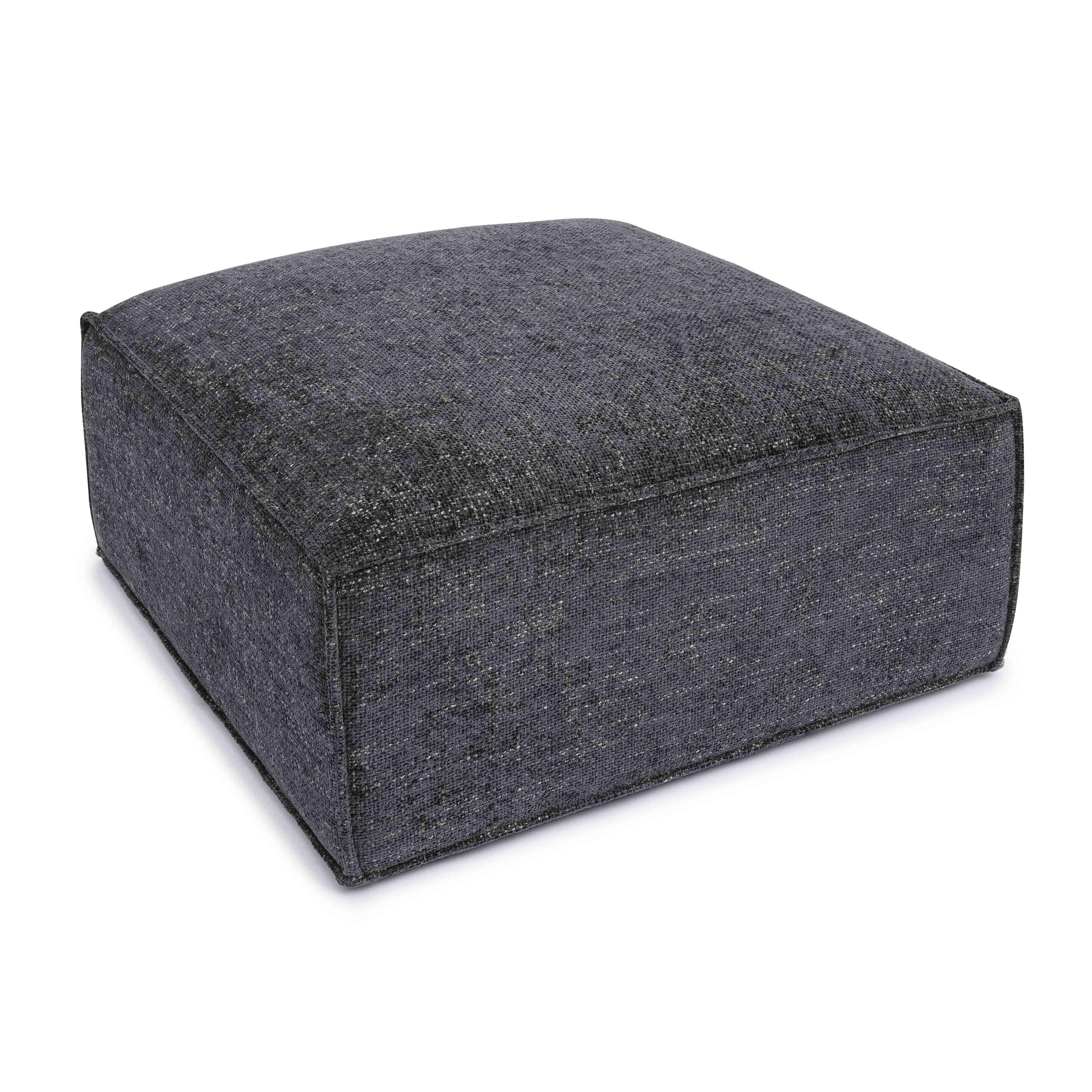 Mindy Performance Chenille Basketweave Ottoman - Image 16