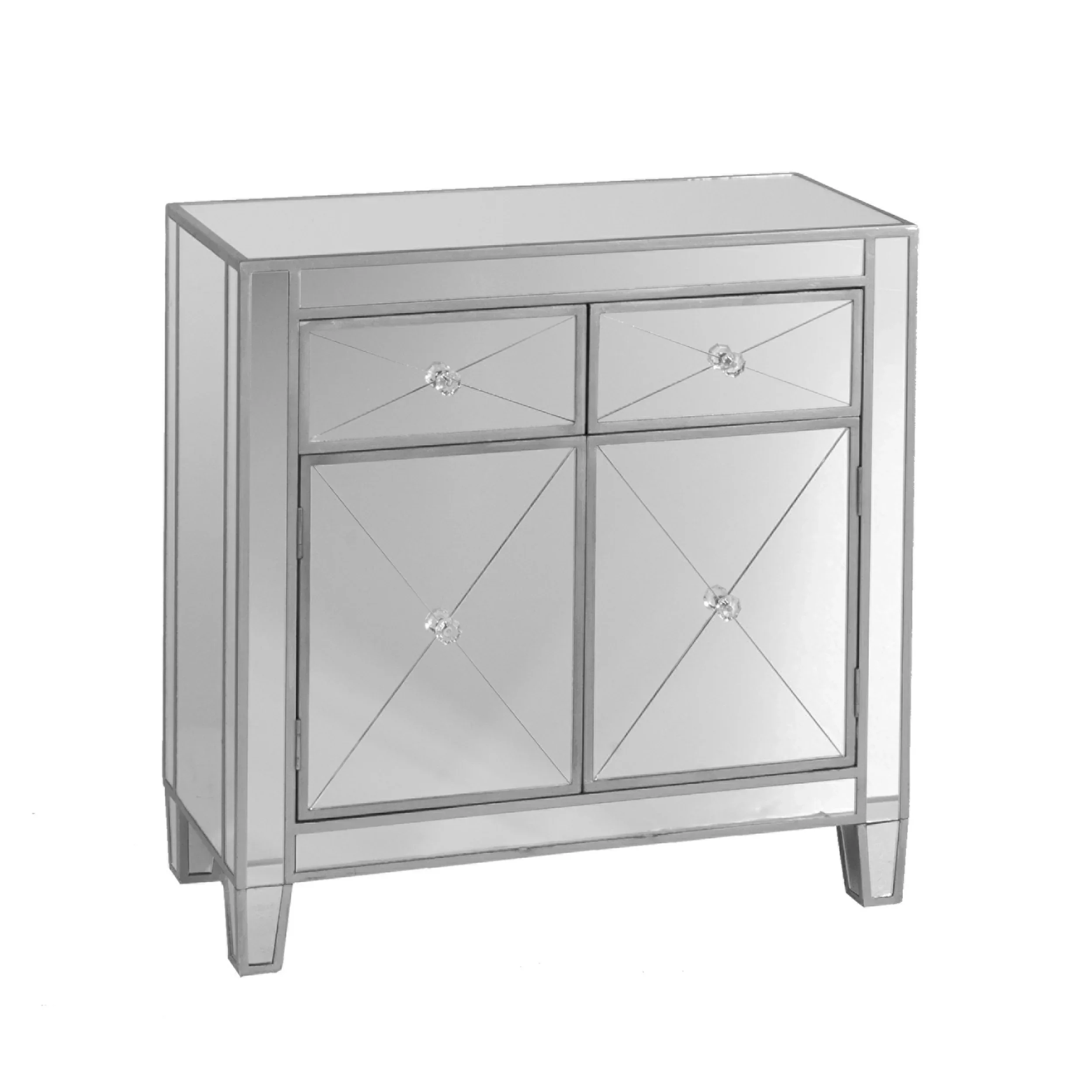 Mirage Mirrored Accent Cabinet