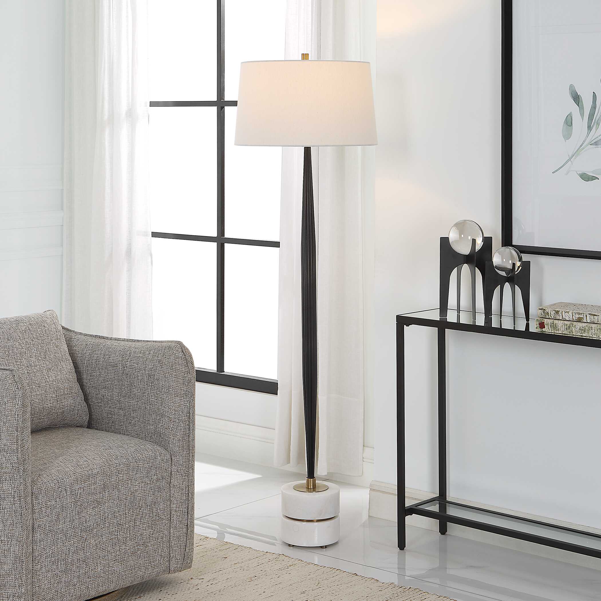 Miraz Iron Floor Lamp - Image 9