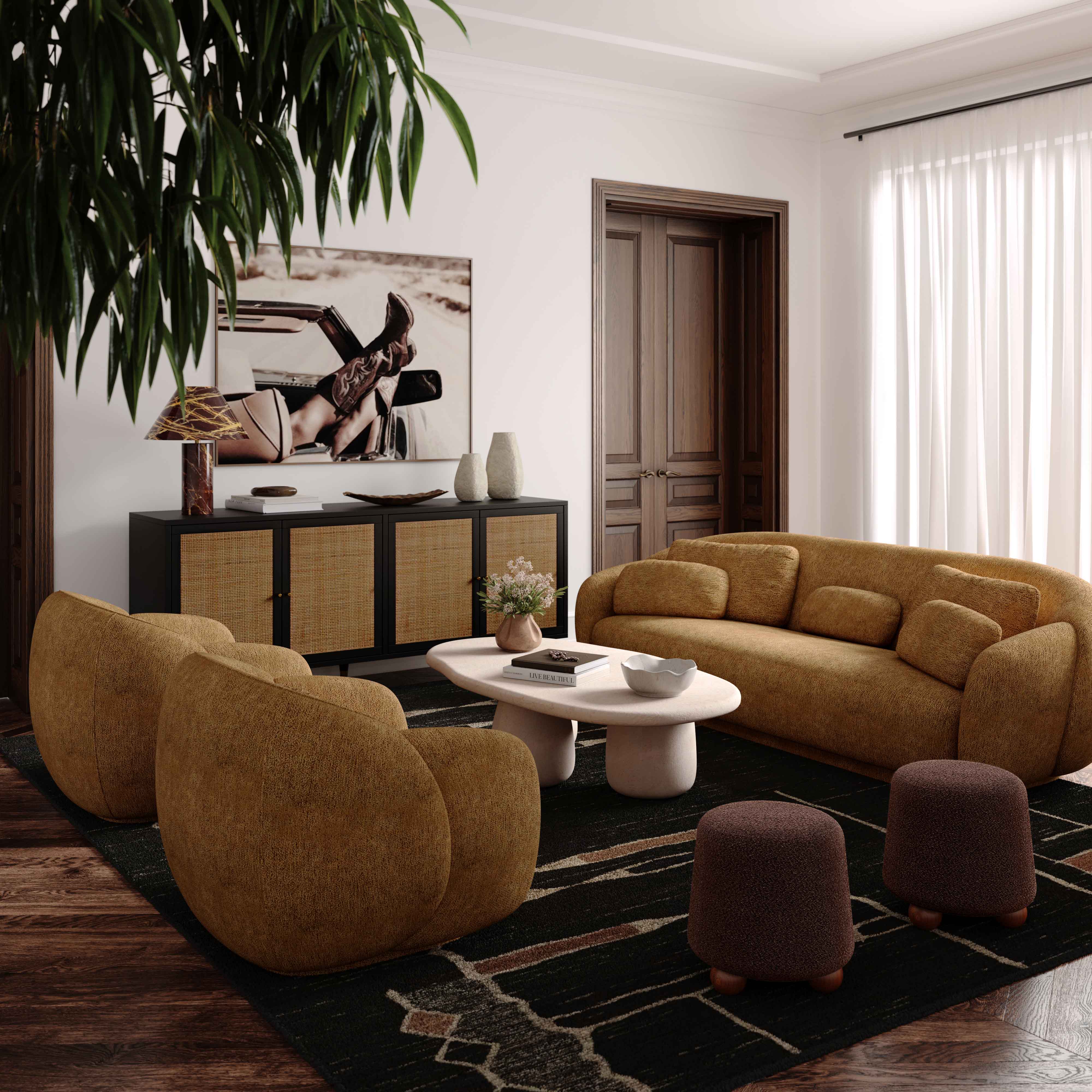 Misty Performance Boucle Accent Chair - Image 2