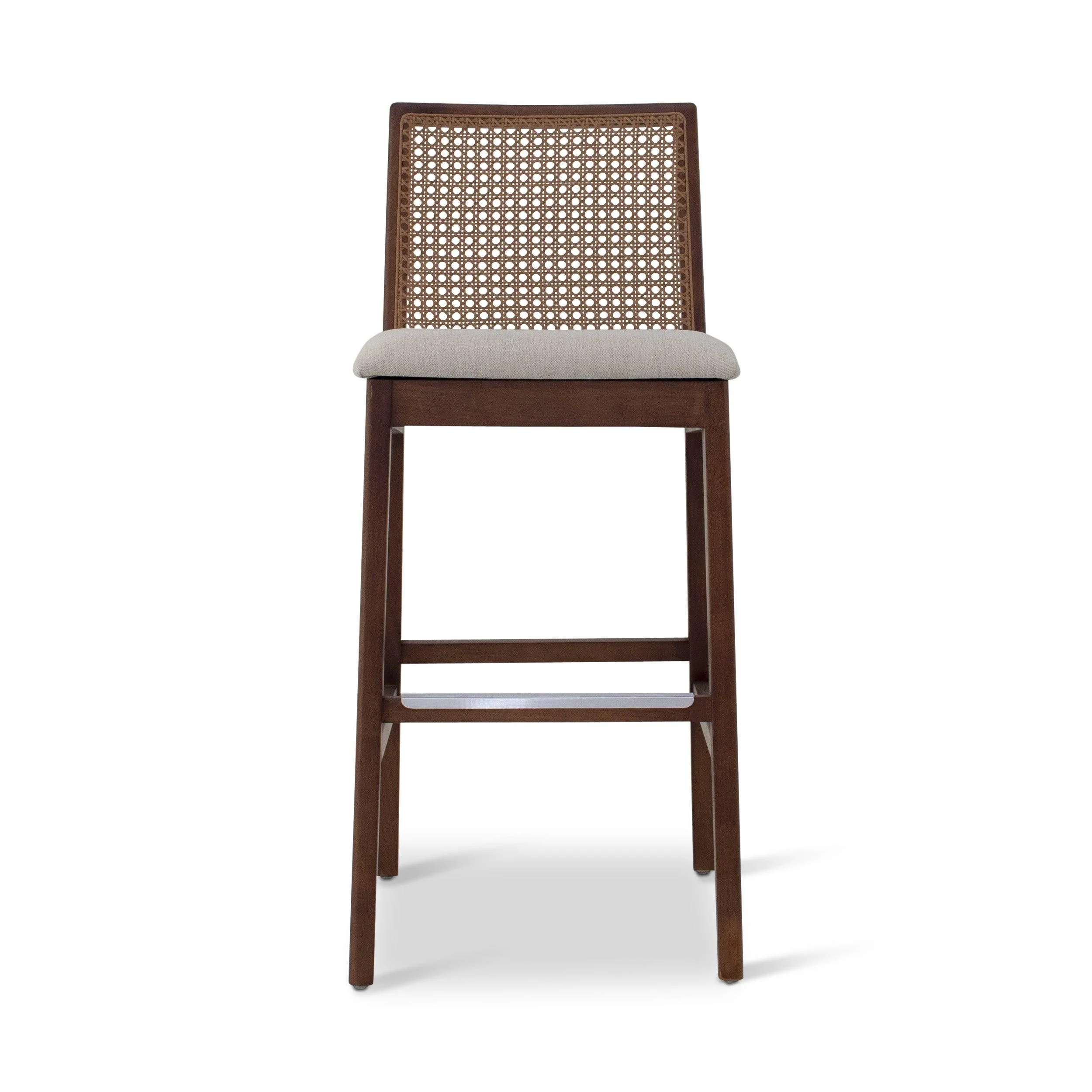 Modern Brazilian - Nardia - Cane Bar Stool - Image 16
