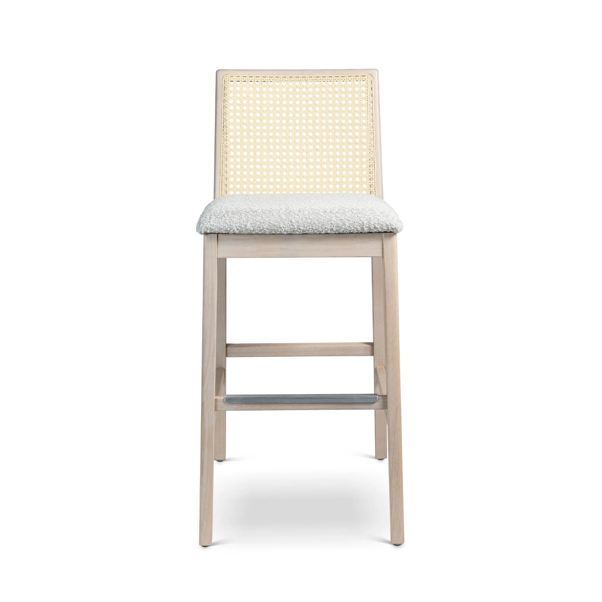 Modern Brazilian - Nardia - Cane Bar Stool - Image 9
