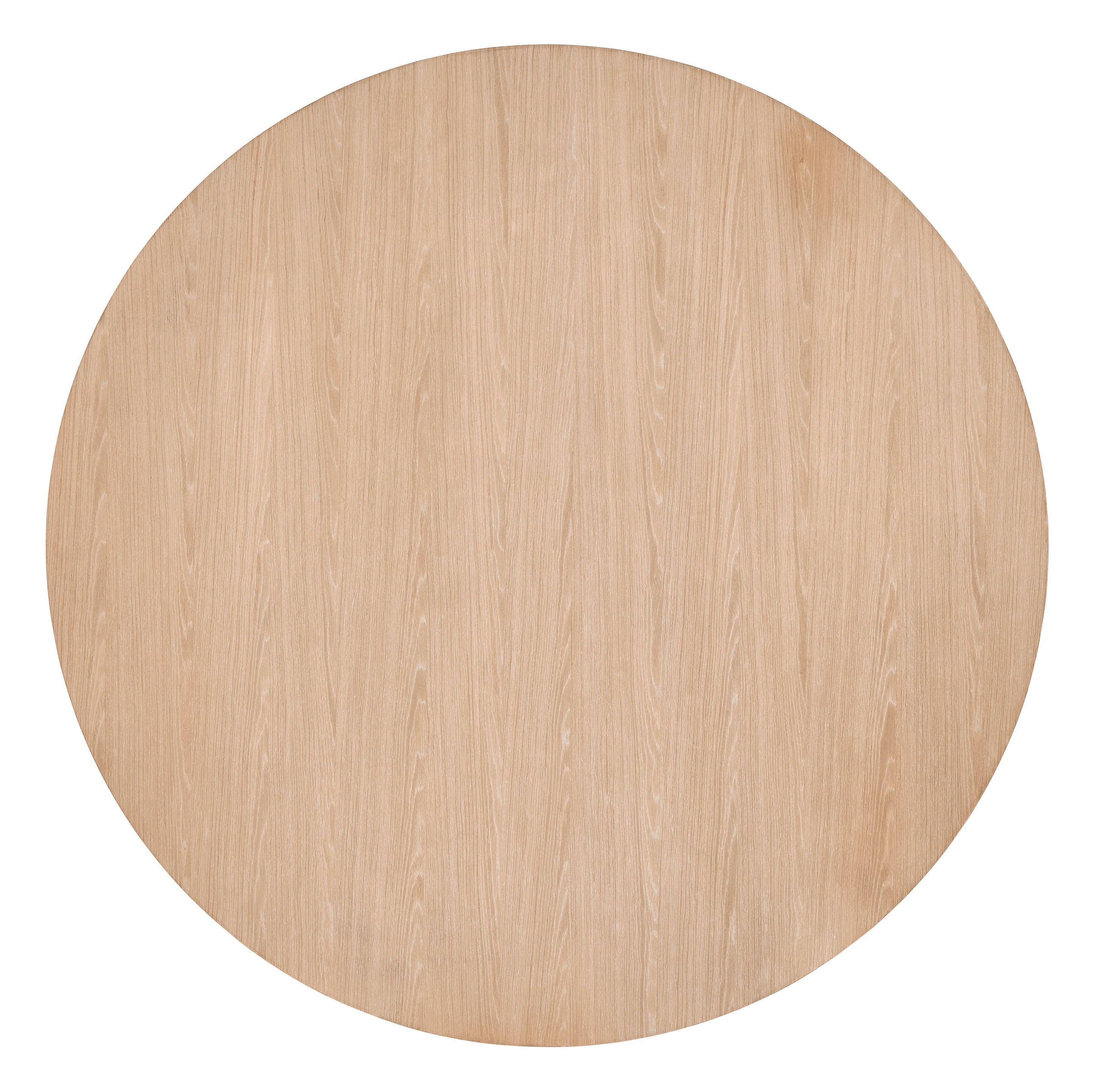 Modern Nomad Round Dining Table - Image 5