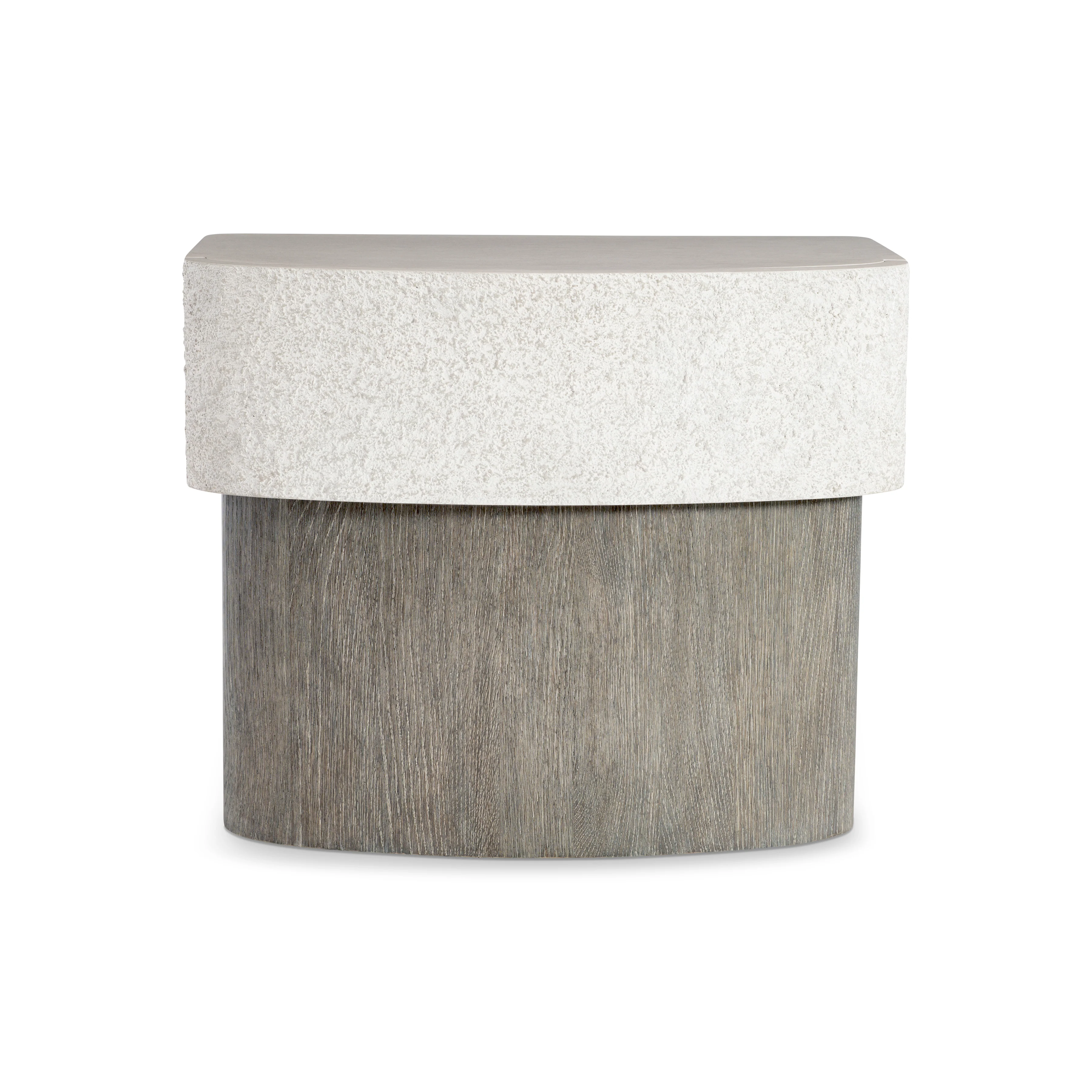 Monolith Faux Stone Nightstand - Image 2