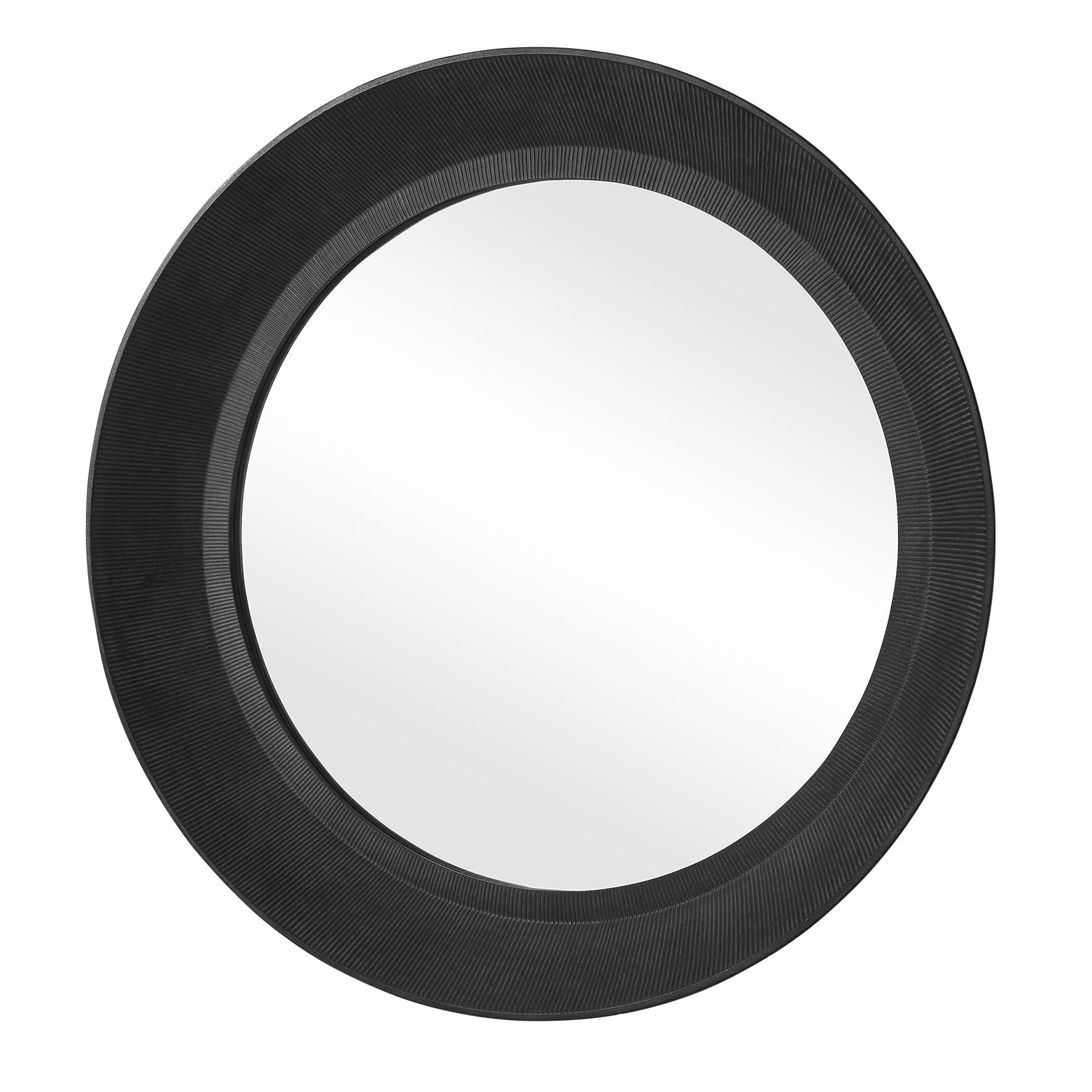 Montgomery Round Black Mirror - Image 3