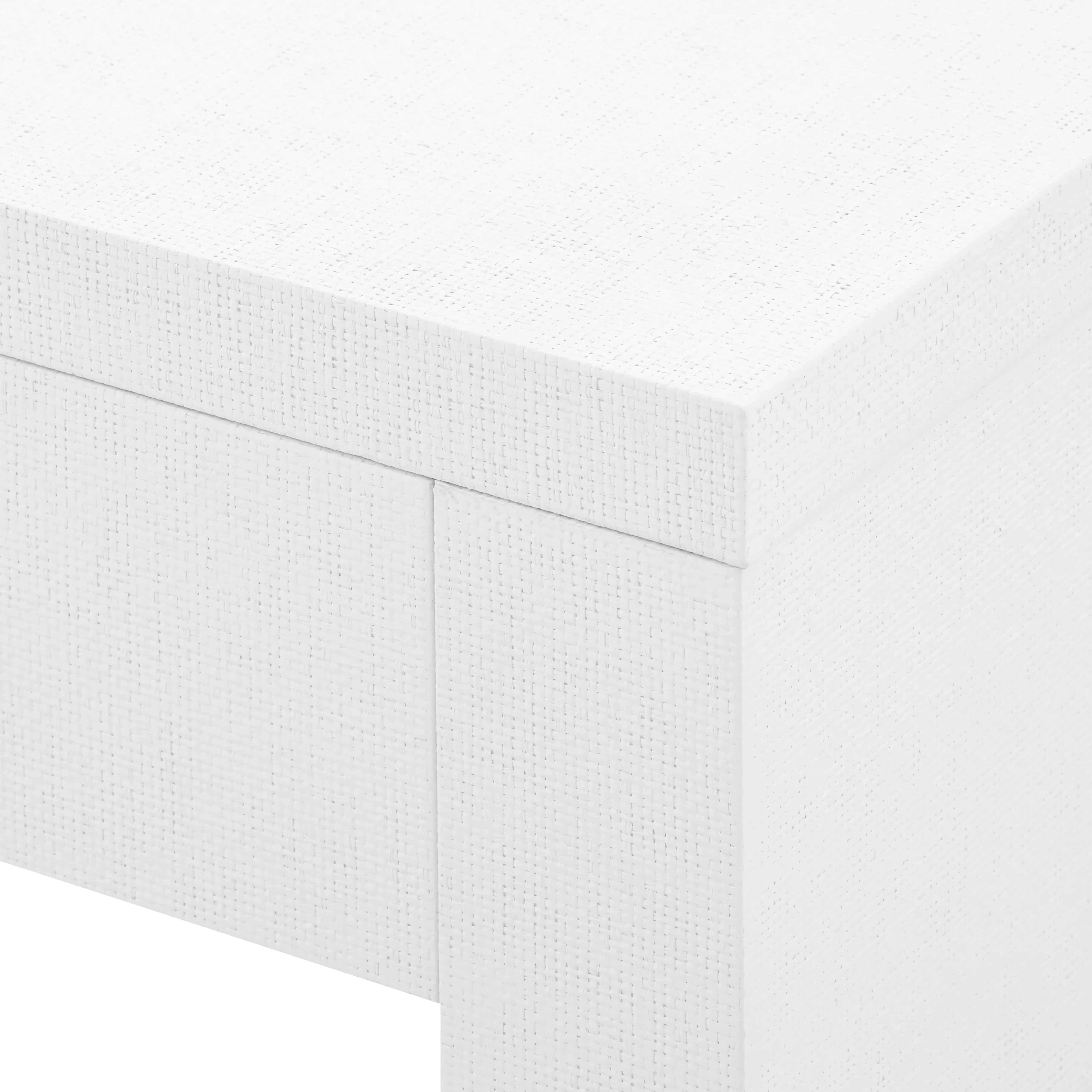 Morgan Large Grasscloth Console Table - Image 4