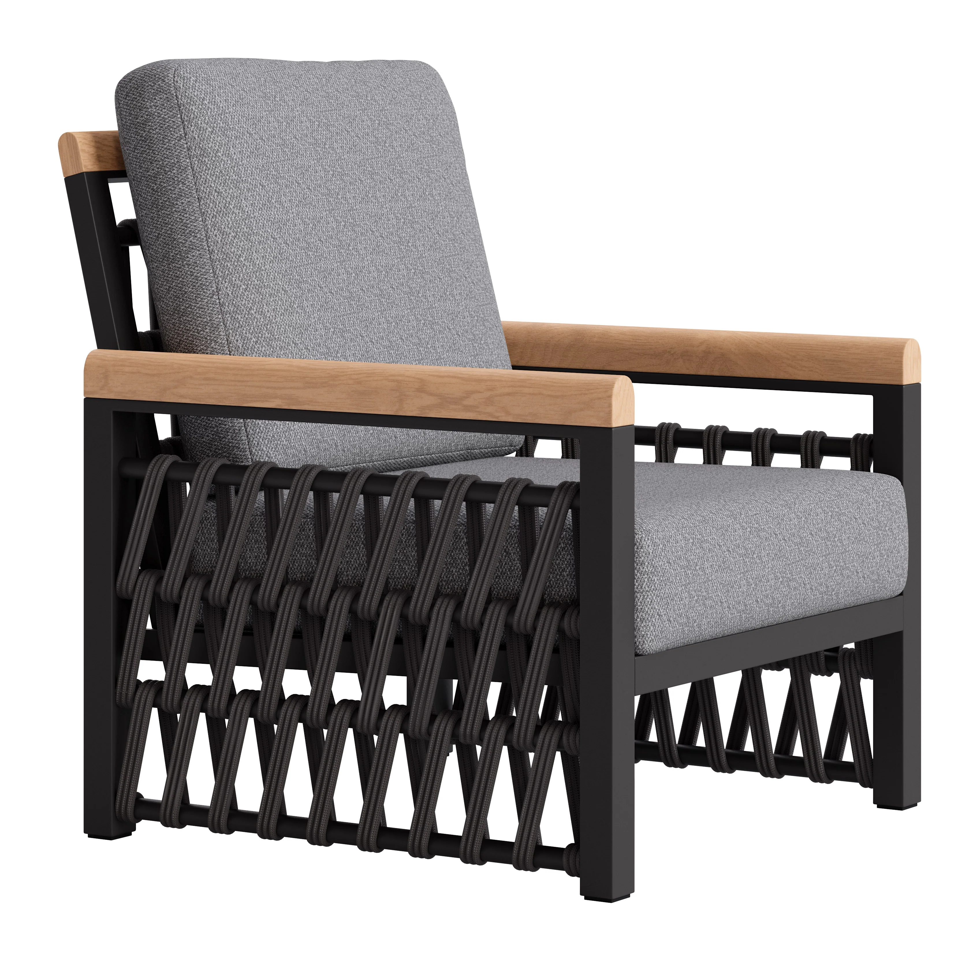 Naru Accent Chair Gray - Image 6