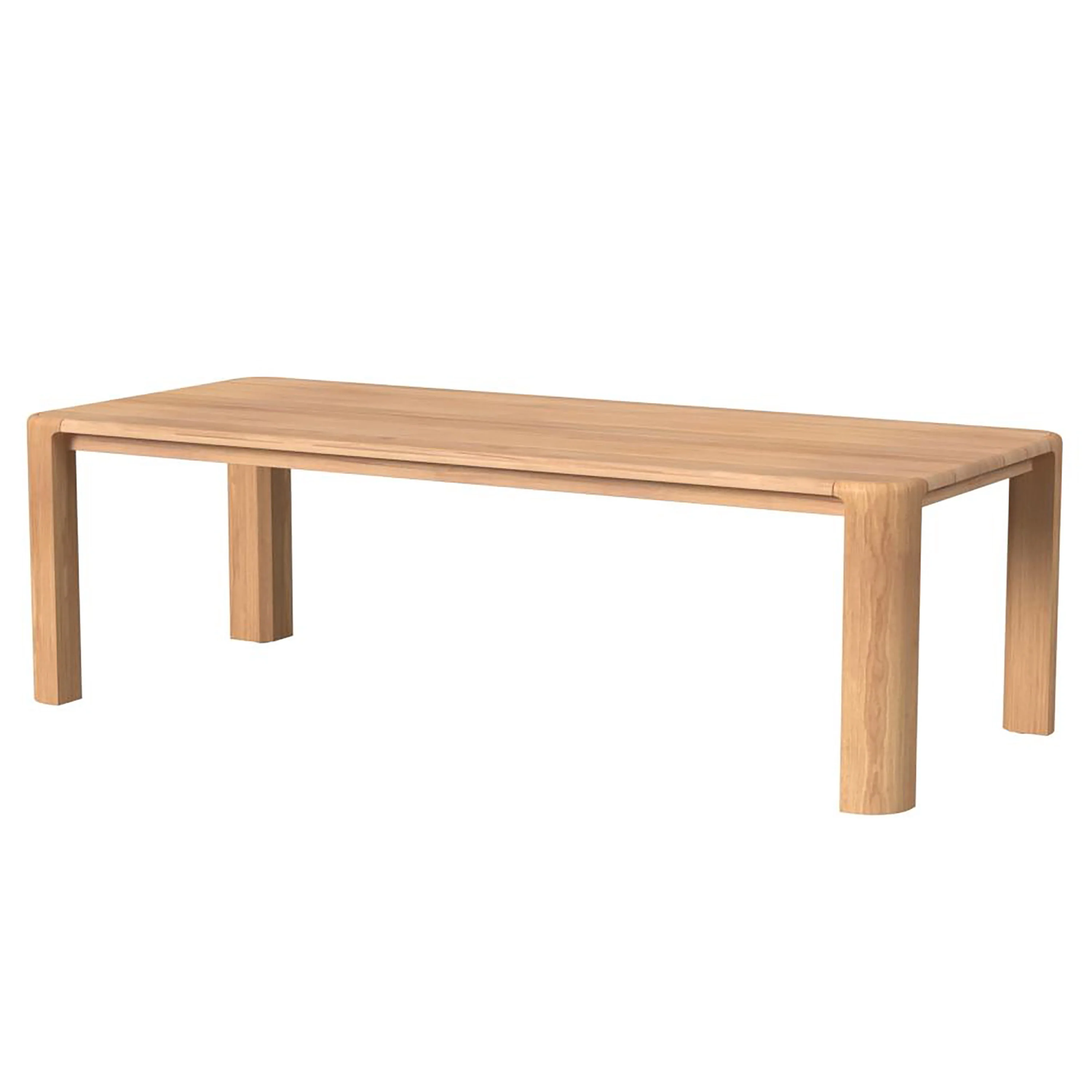 Natural Teak 96" Dining Table - Image 4