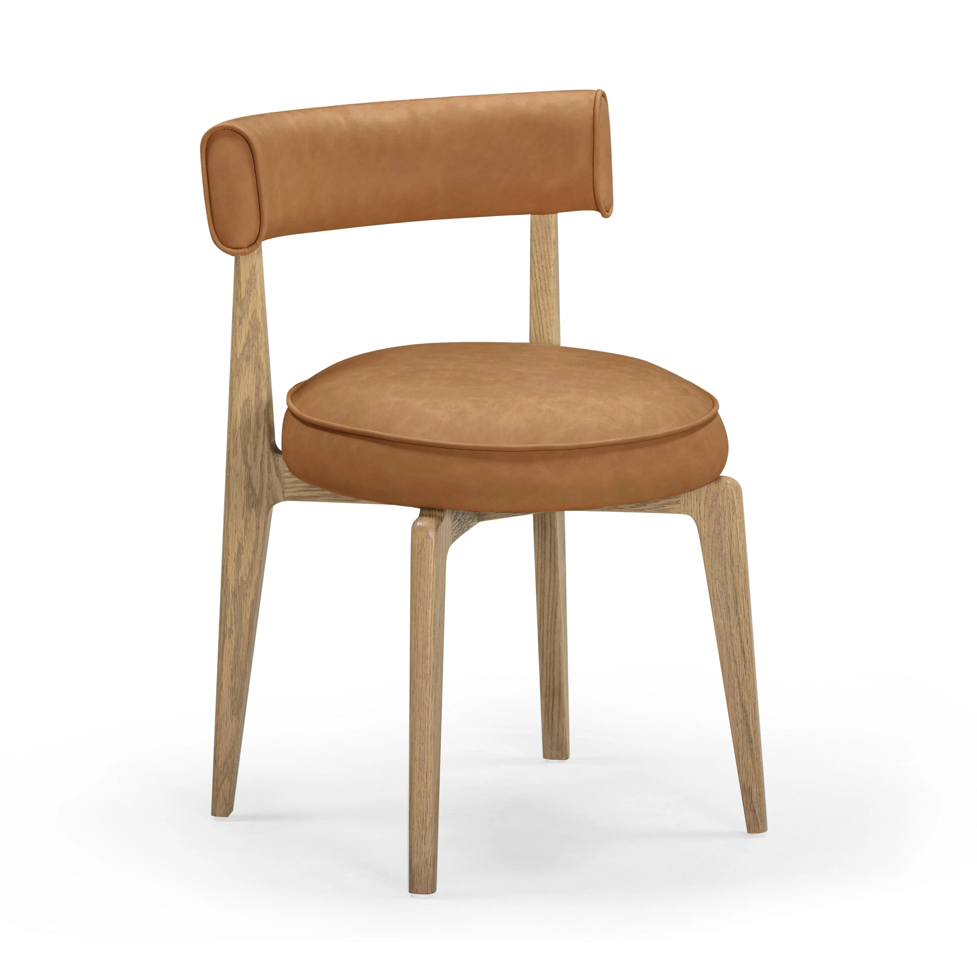 Nikita Performance Vegan Leather Dining Chair - Image 7