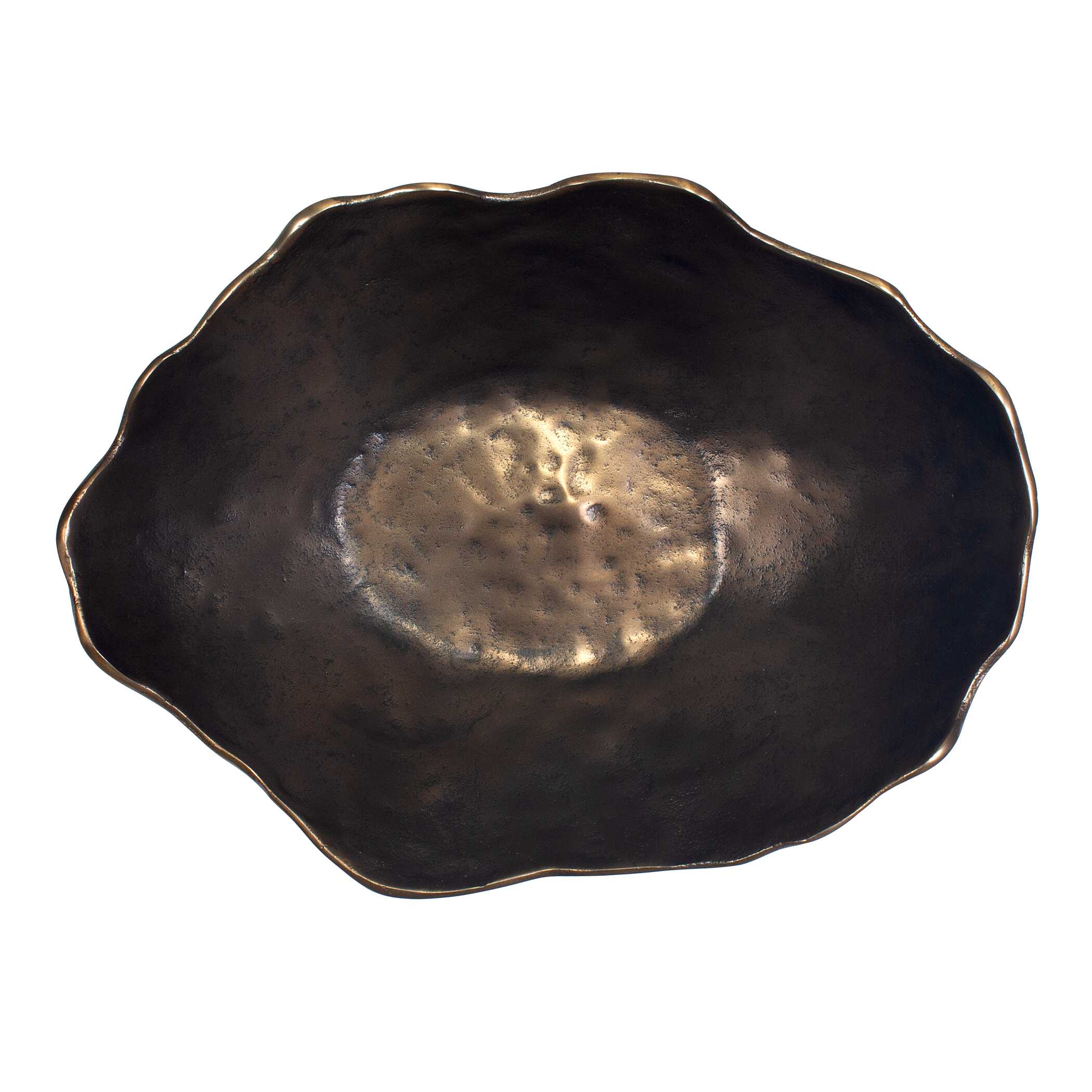 Obscura Bronze Outdoor Bowl - Image 9