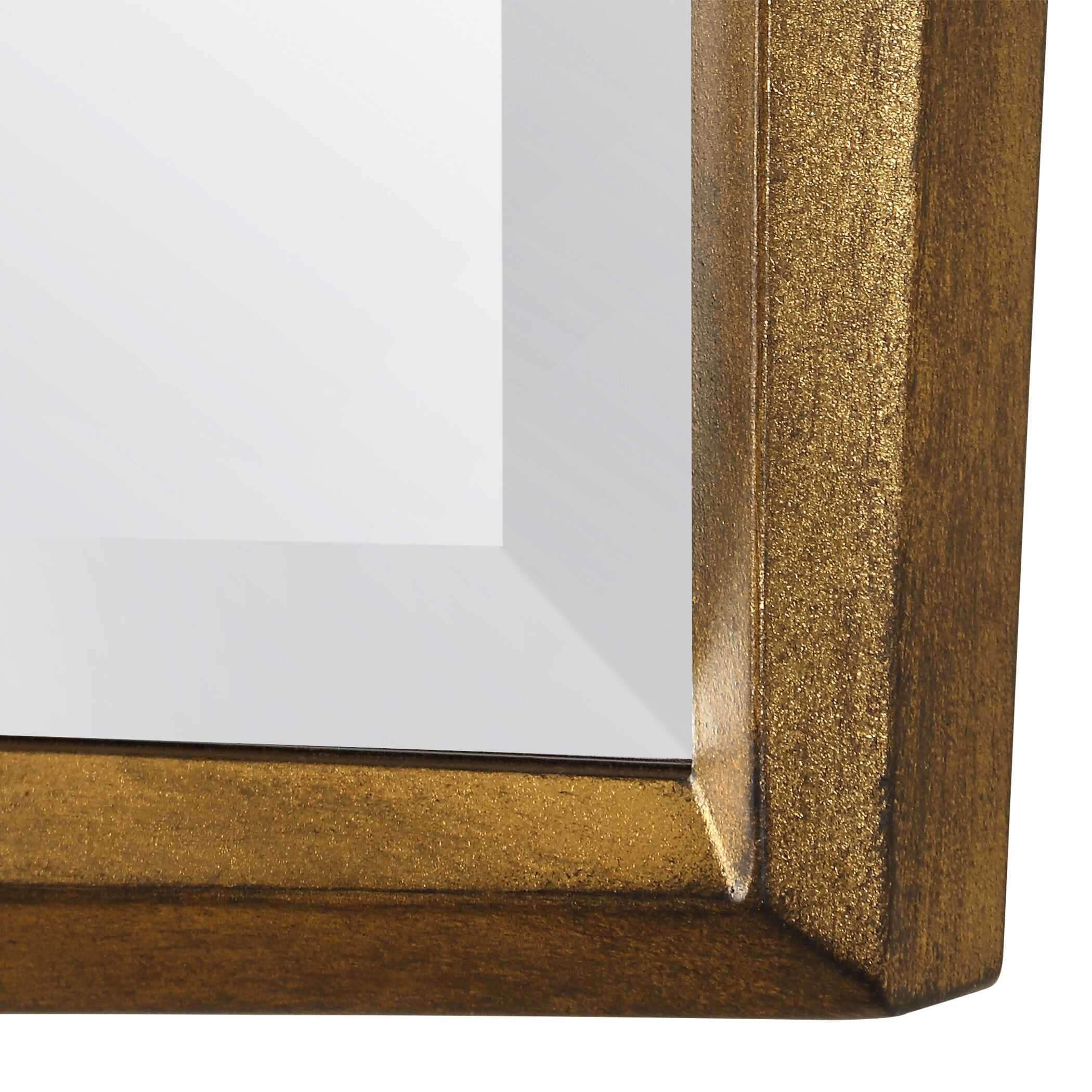 On Point Square Gold Mirror - Image 5