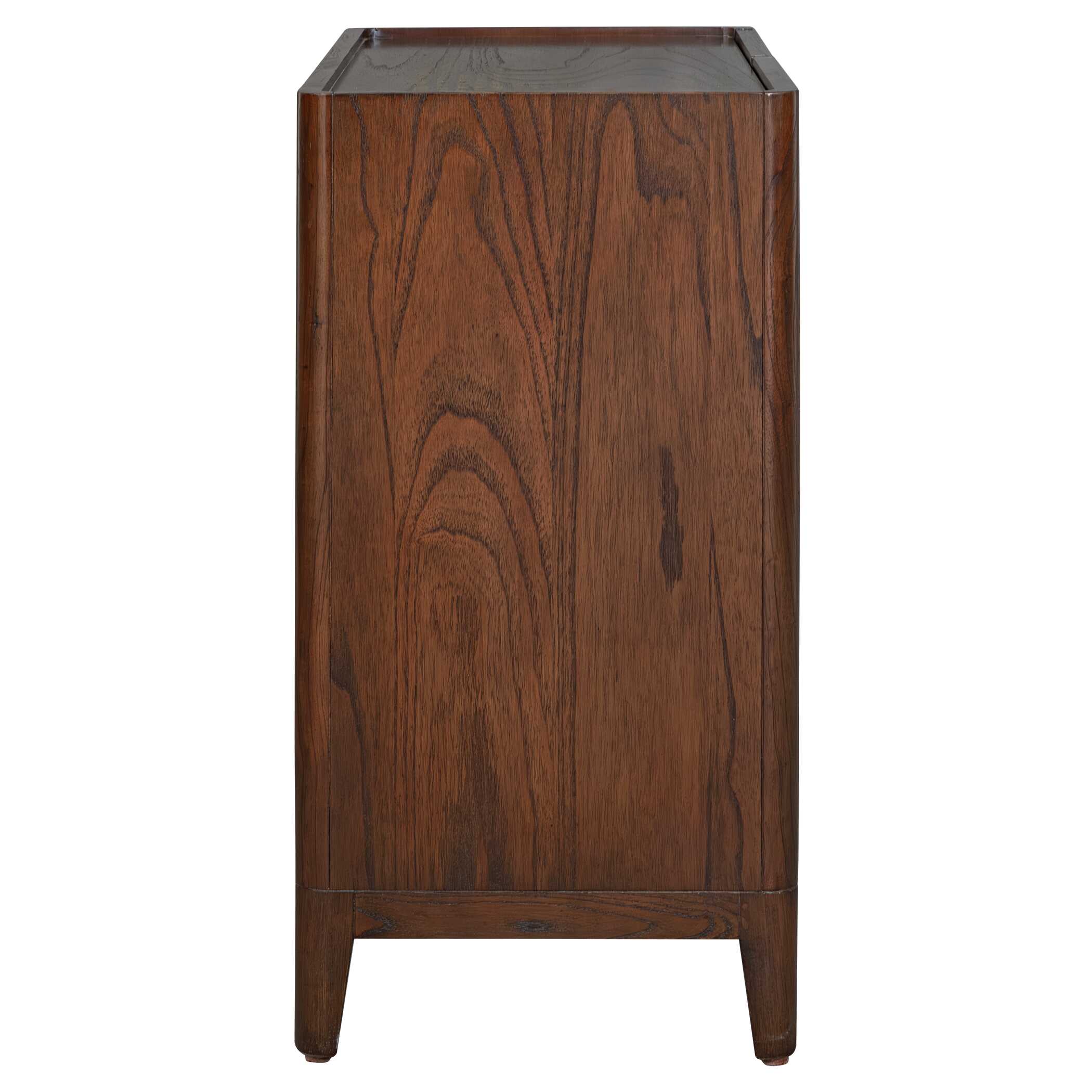 On The Block 2 Door Walnut Cabinet - Image 5