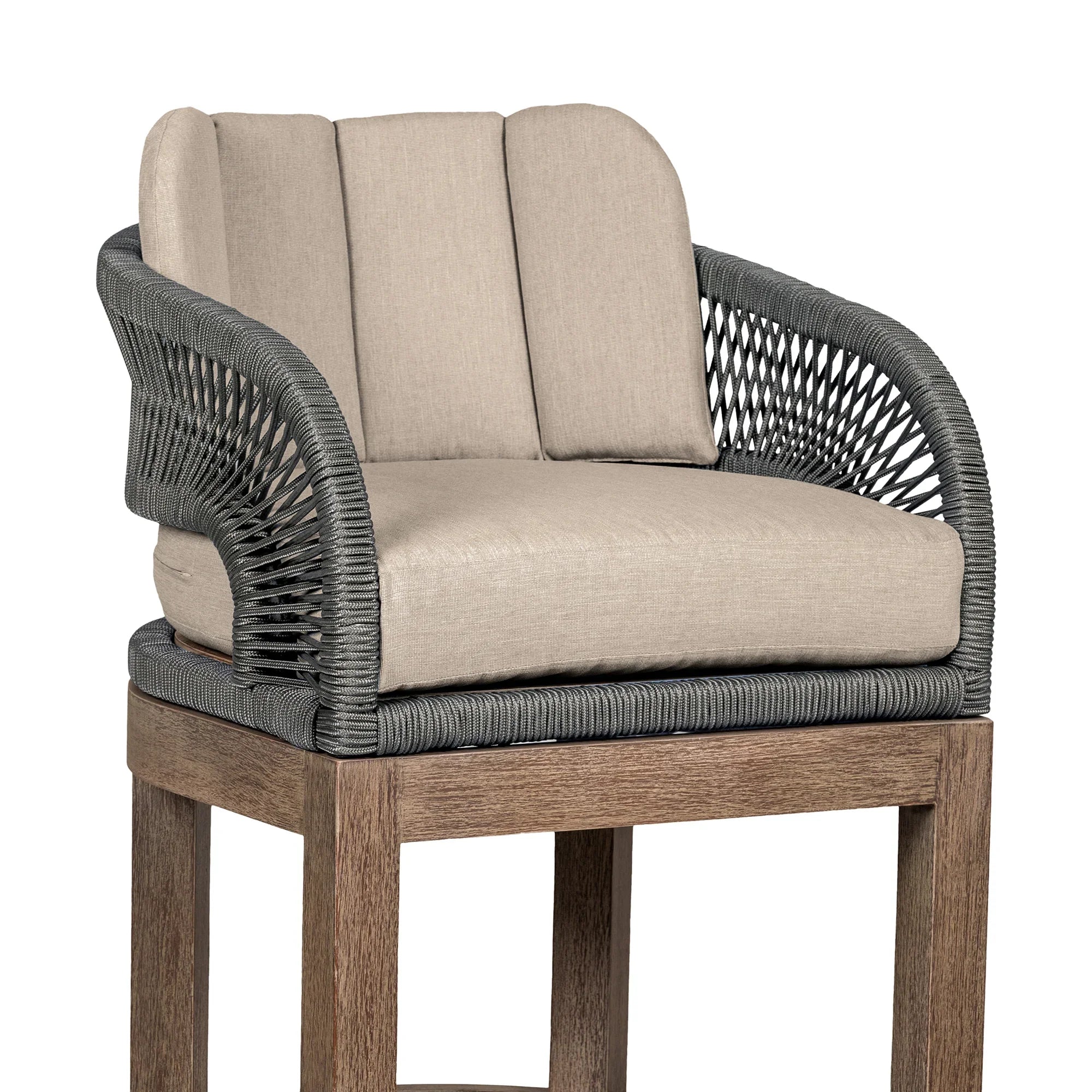 Orbit 30" Outdoor Barstool - Set of 2 - Image 6