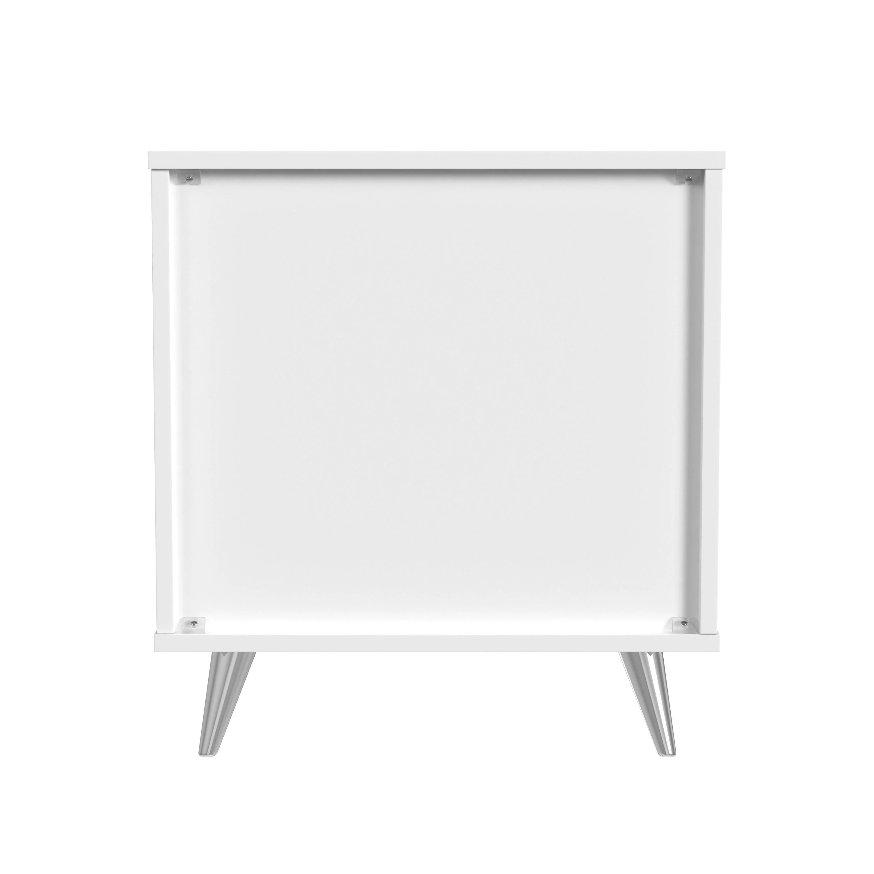 Oren Nightstand with Drawers - White - Image 4