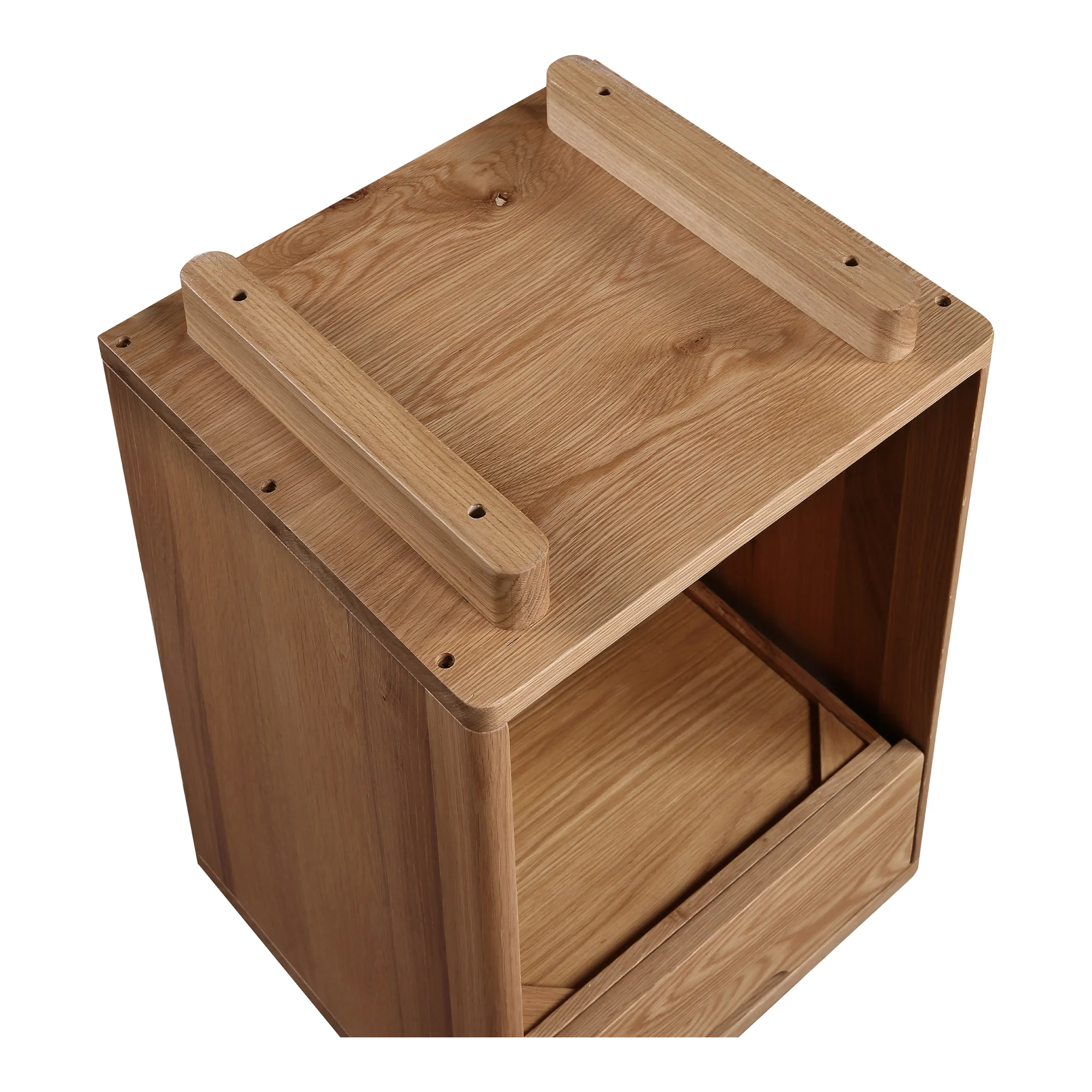 Osamu Oak Nightstand - Image 6