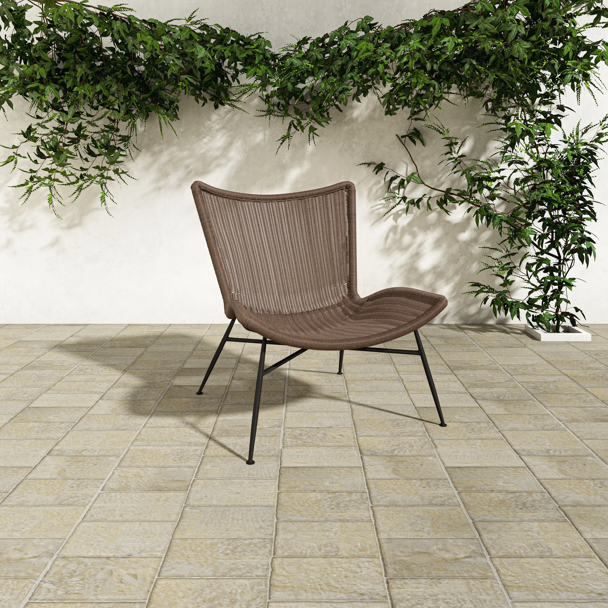 Paige Outdoor Accent Chair - Image 2