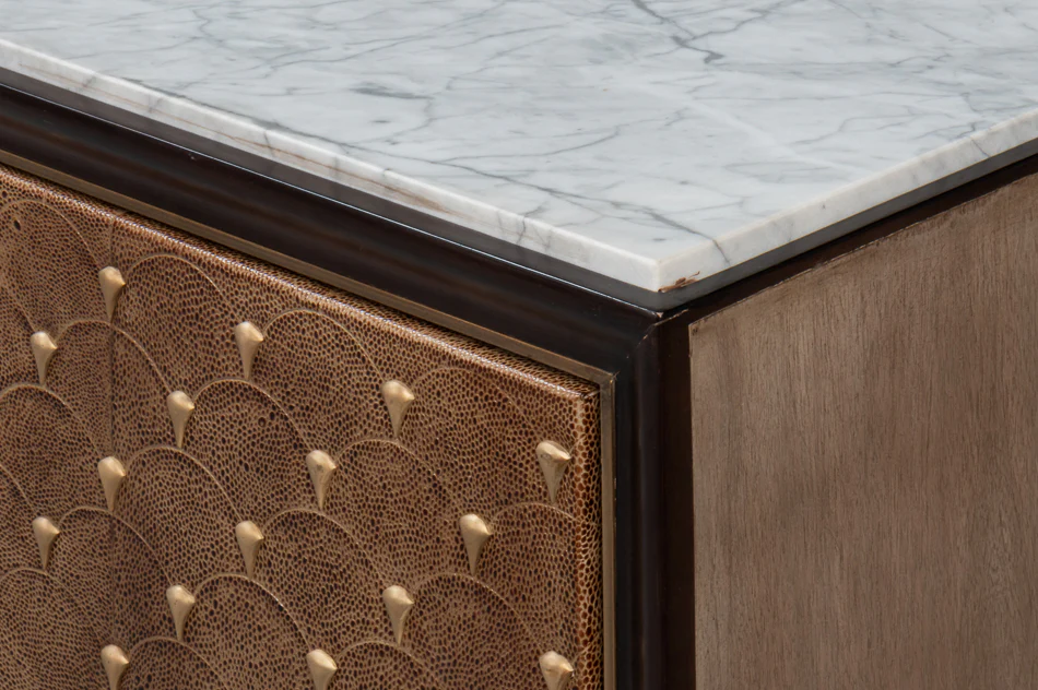 Palisade Shagreen Credenza - Image 4