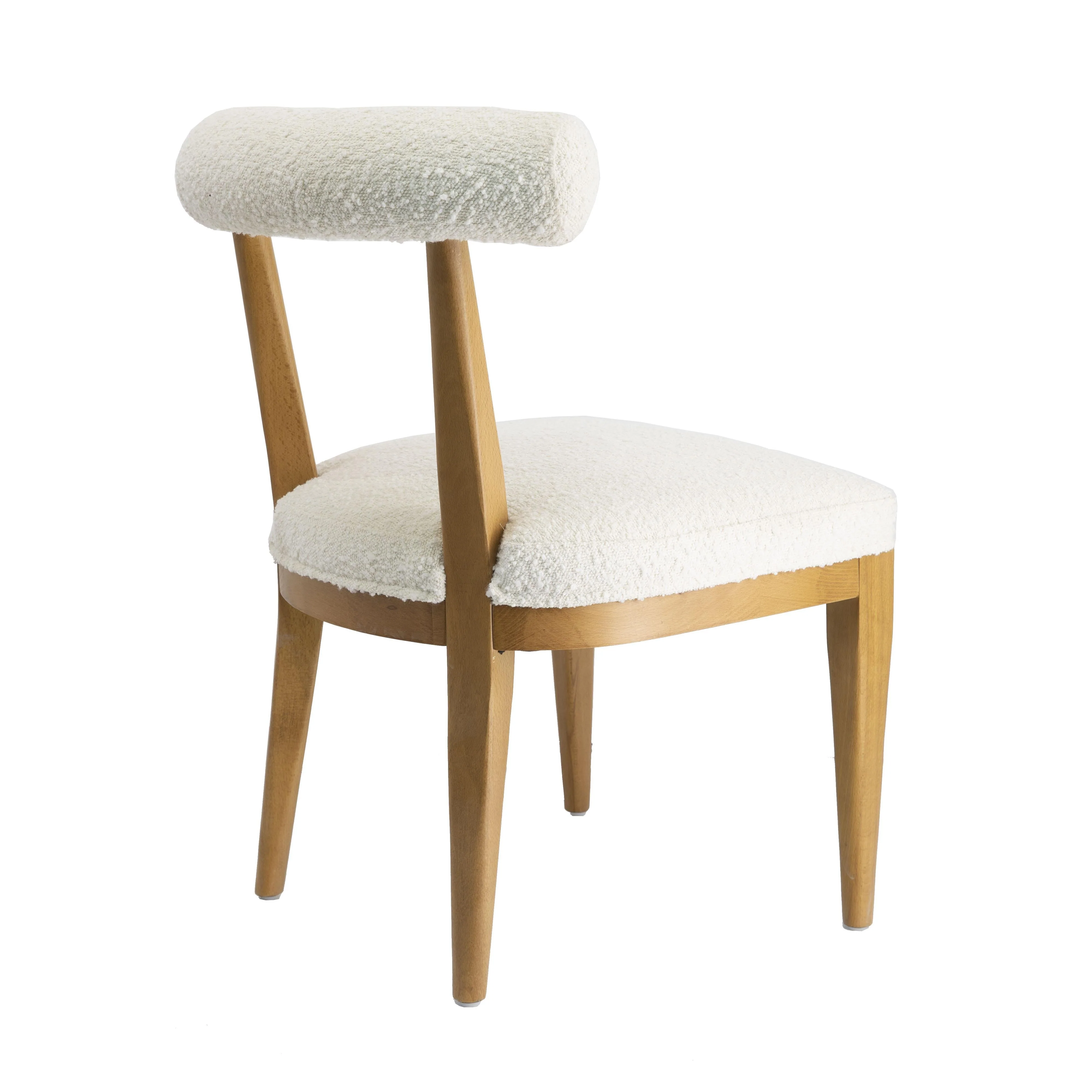 Palla Cream Boucle Dining Chair - Image 4