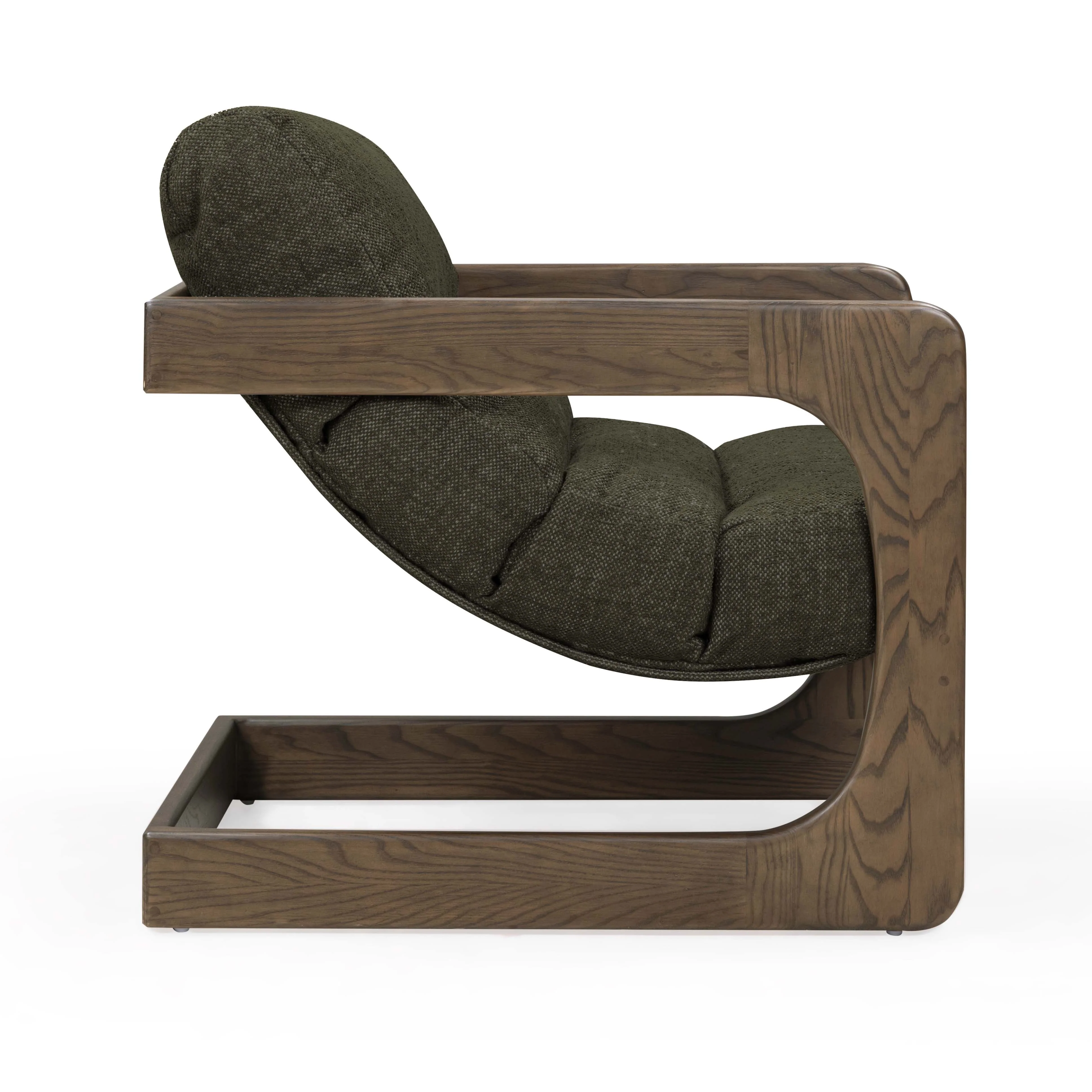 Palma Contract-Grade Textured Weave Fabric Accent Chair - Image 10