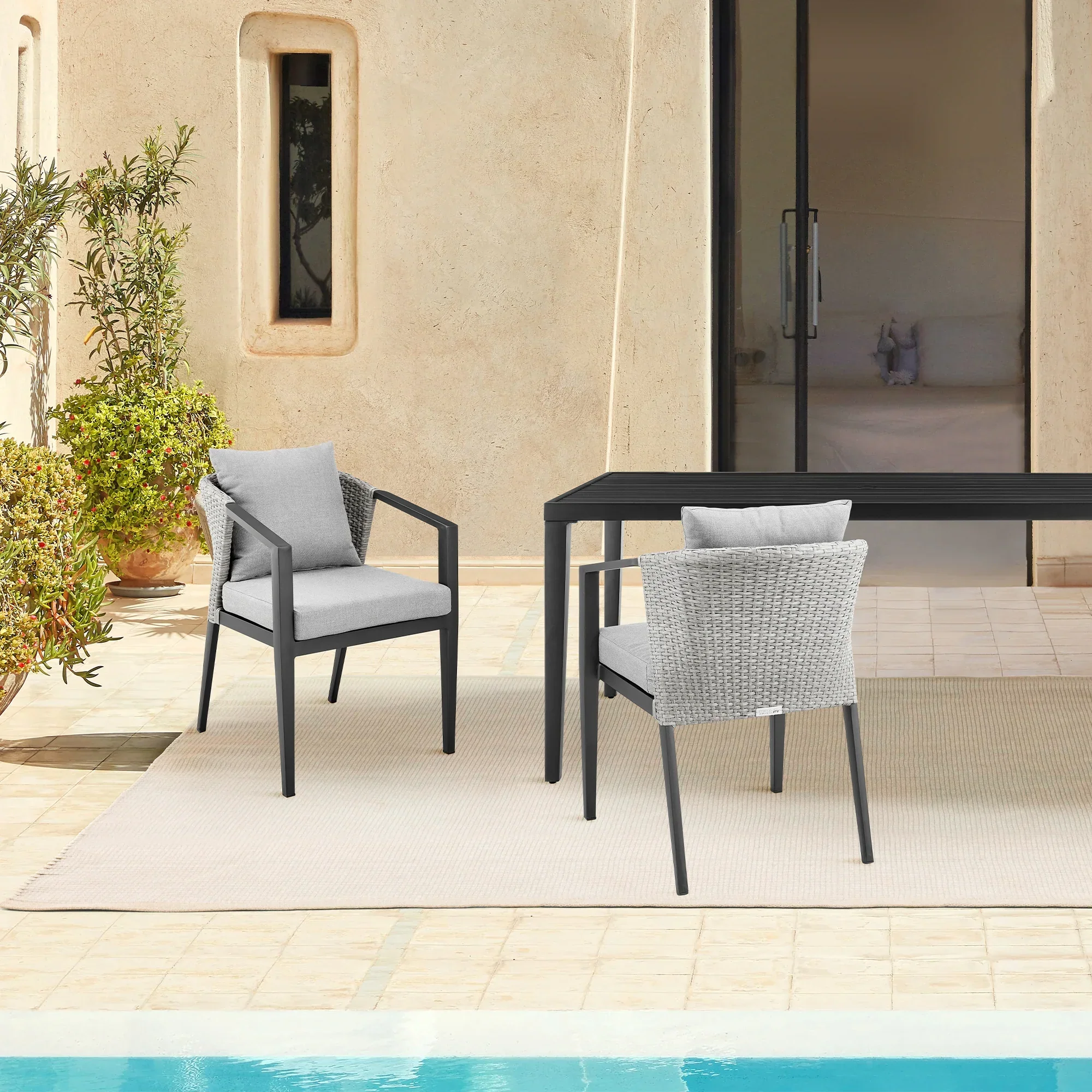 Palma Outdoor Dining Chair - Set of 2 - Image 2
