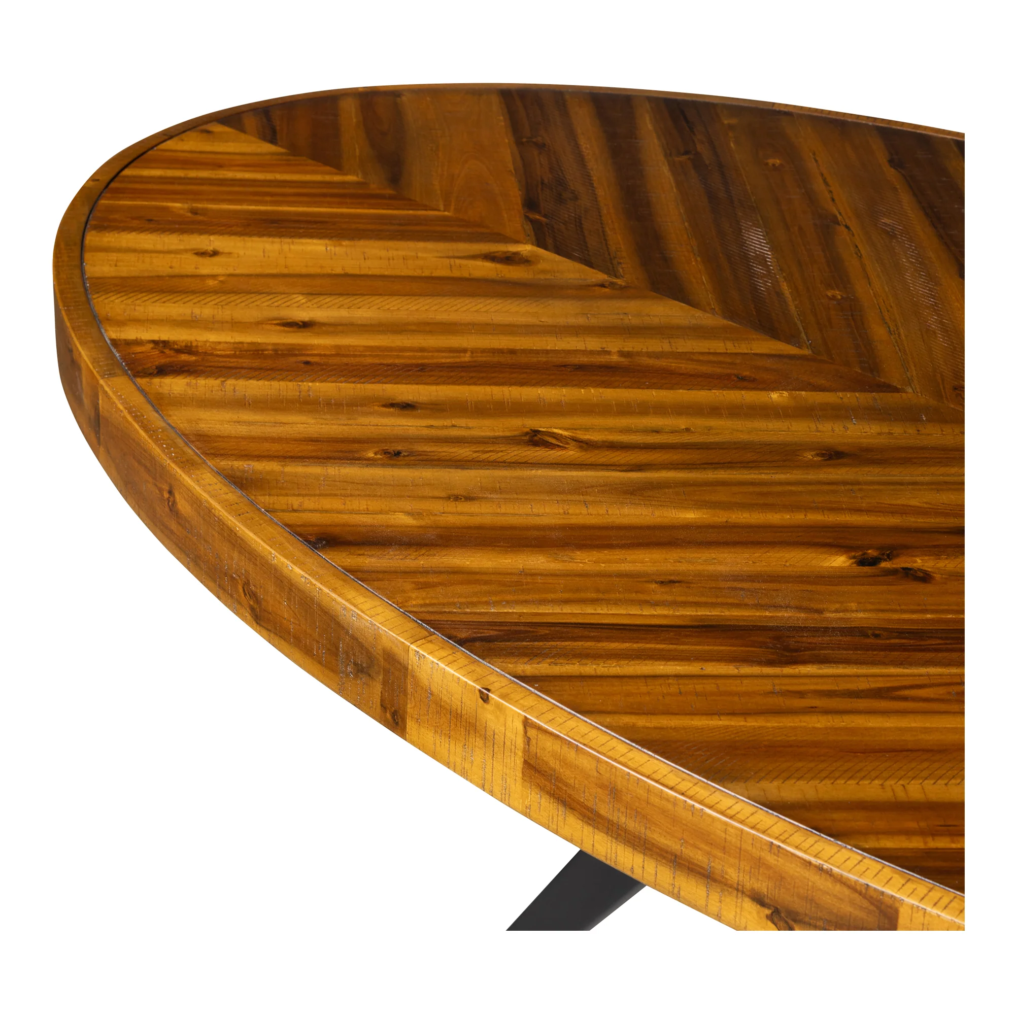 Parq Oval Dining Table Amber - Image 9