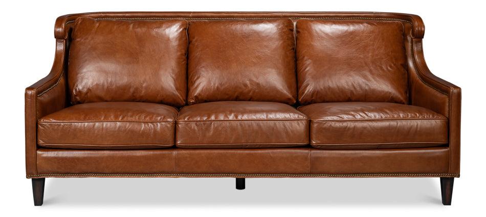 Philipe Distilled Leather Sofa - Image 2