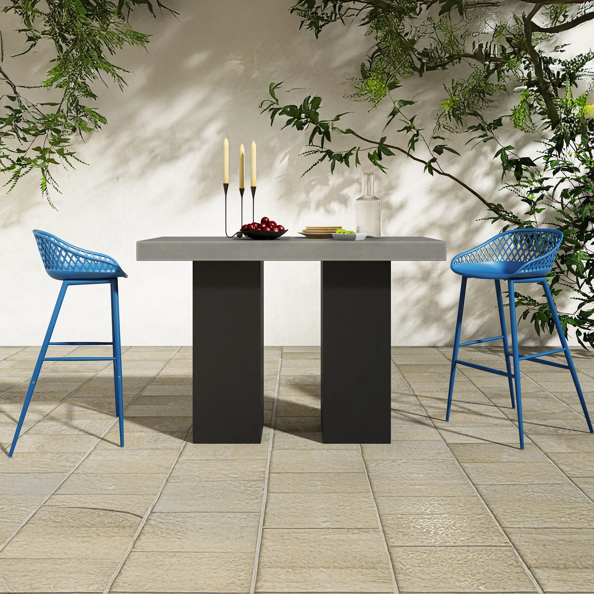Piazza Outdoor Barstool - Set Of Two - Image 20