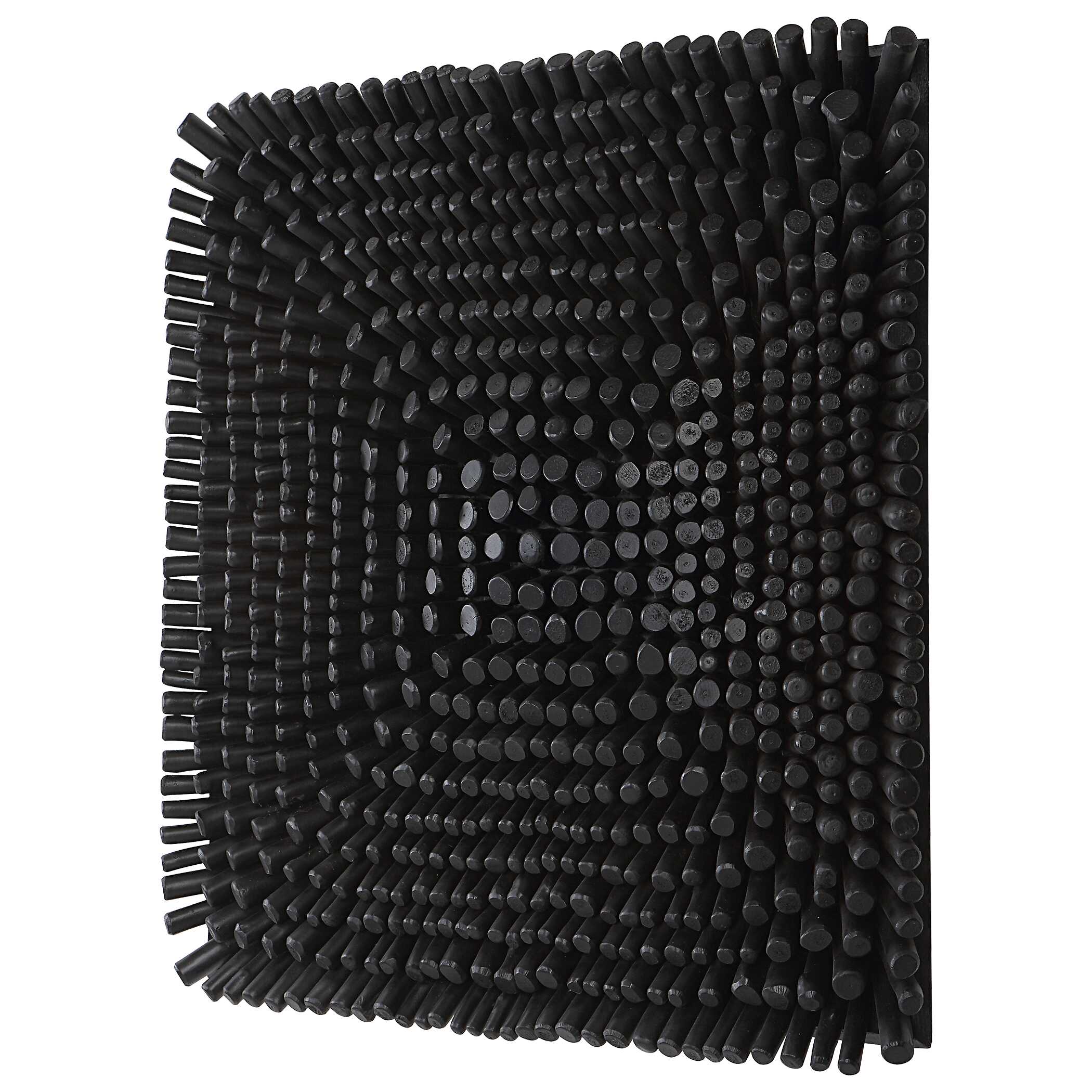 Portside Black Wood Wall Panel - Image 5