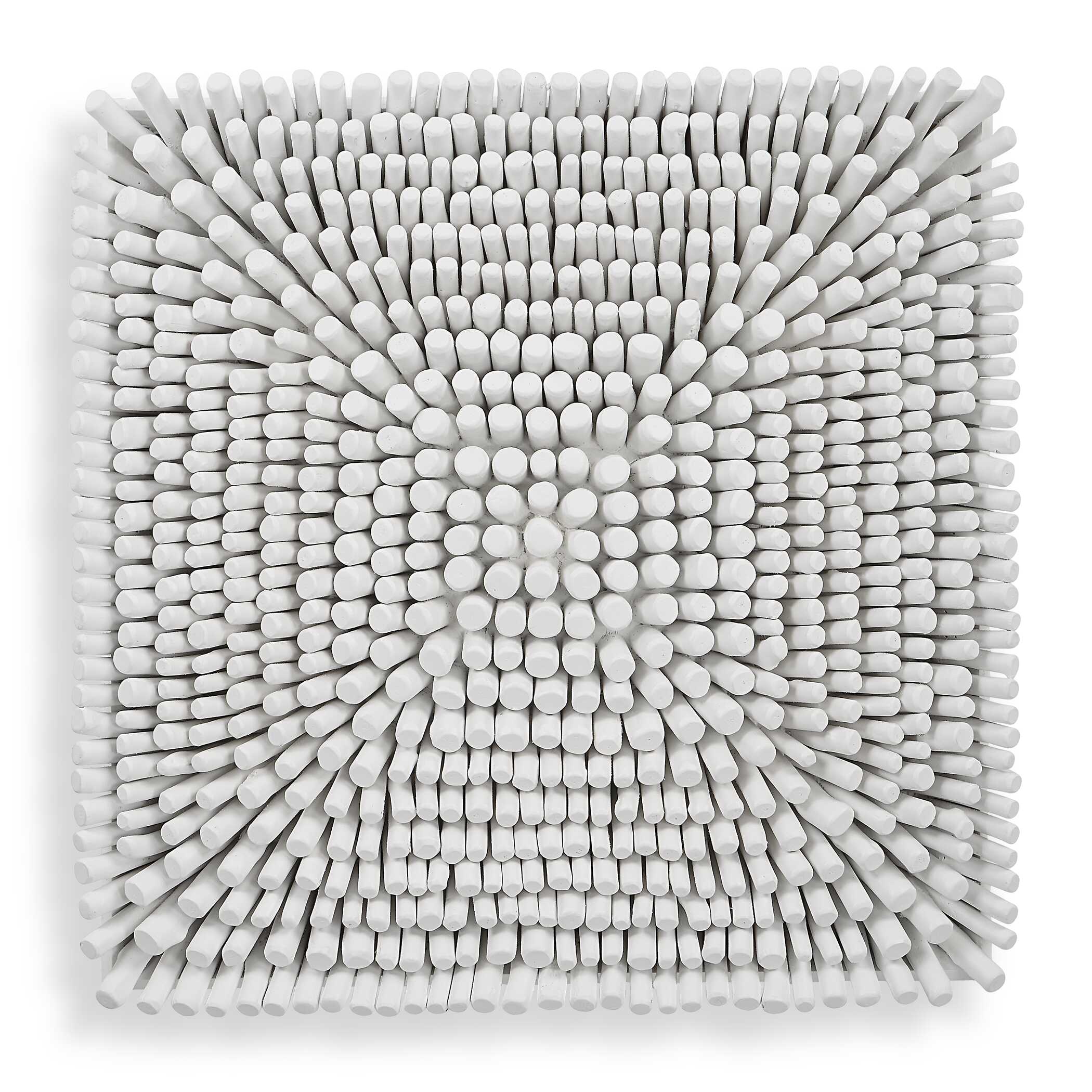 Portside White Wood Wall Panel