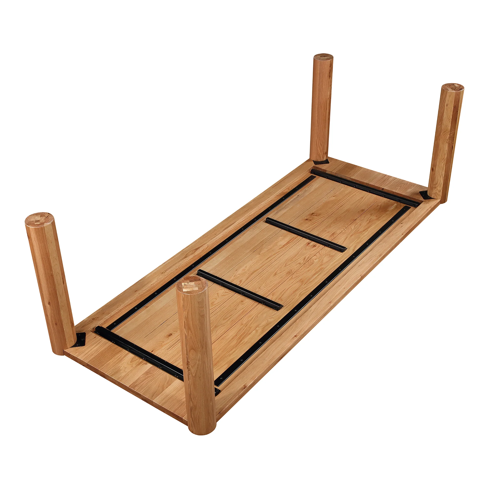 Post Dining Table Large Oak Natural - Image 7