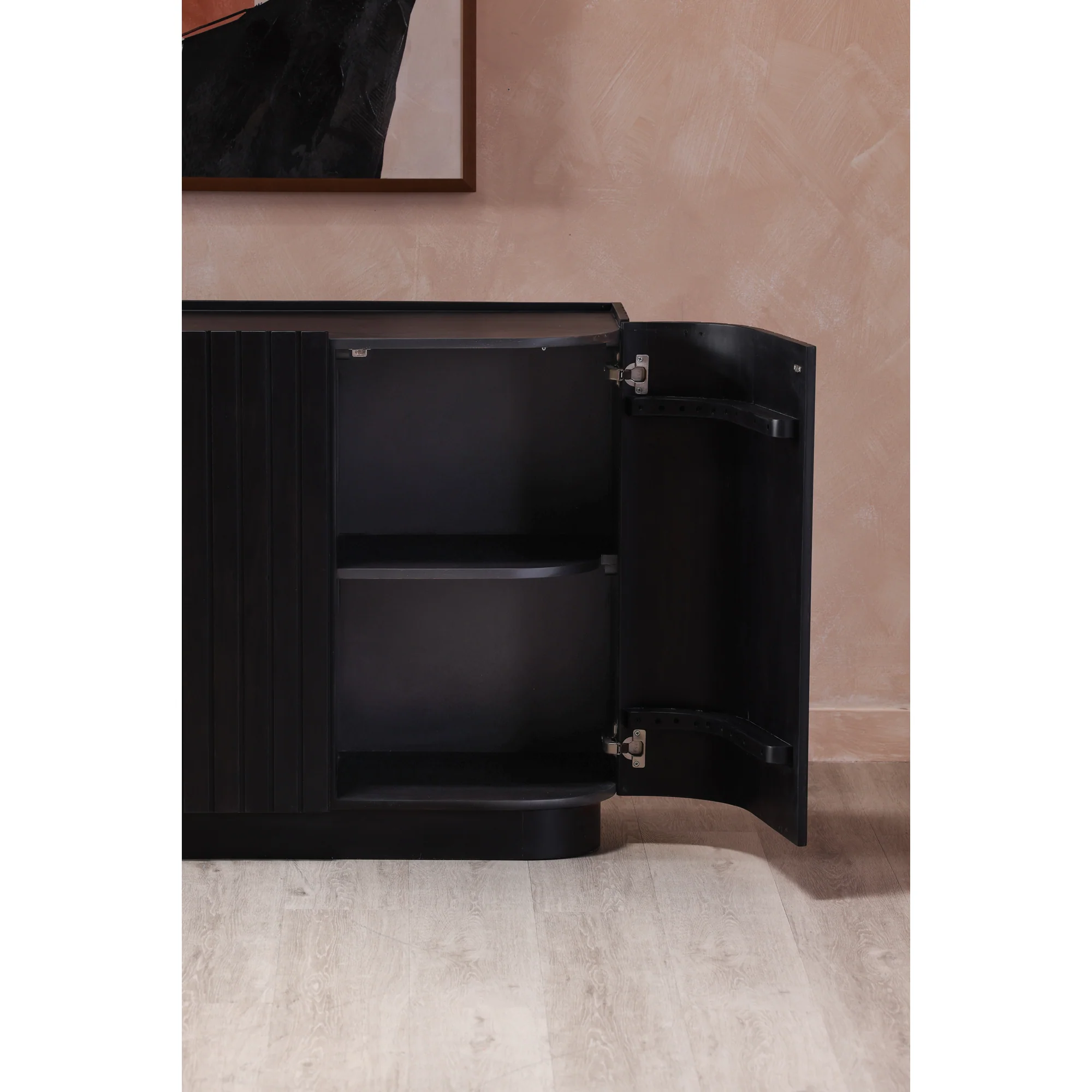 Povera 4 Door Sideboard - Image 2
