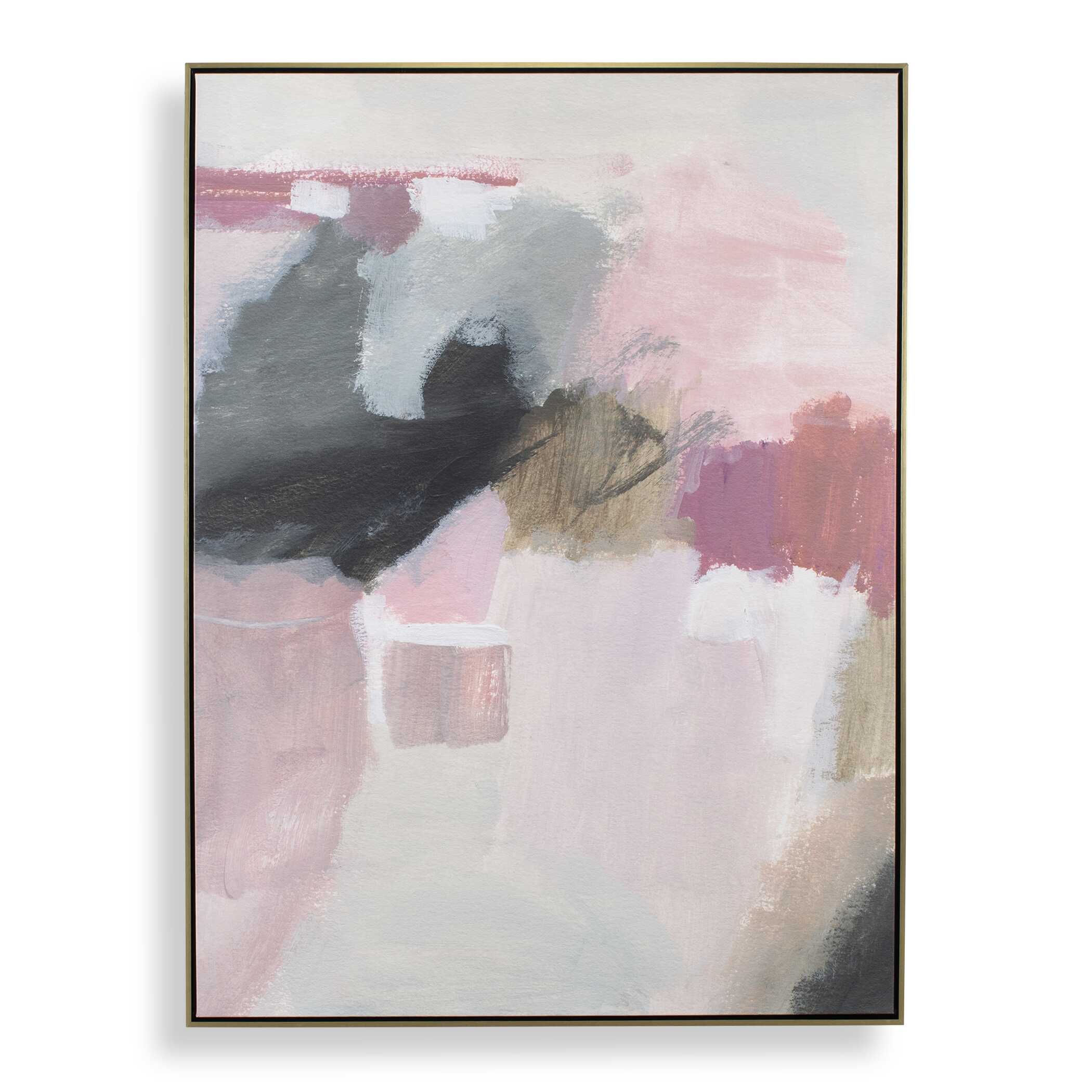 Process Framed Abstract Art