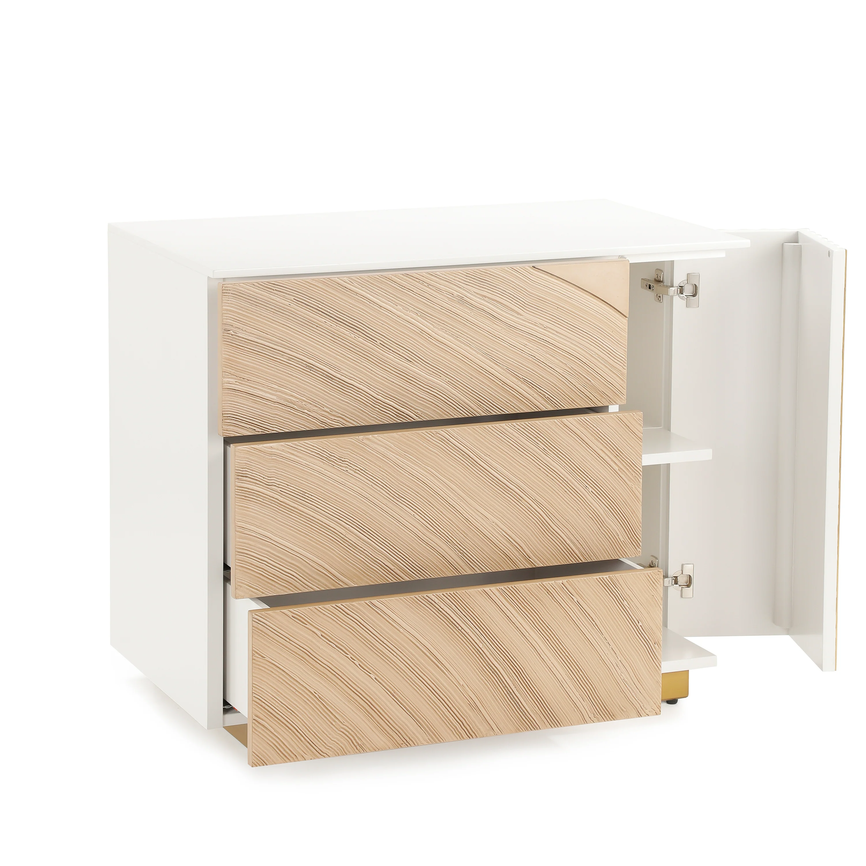 Province Three-Drawer Chest, Right - Image 2