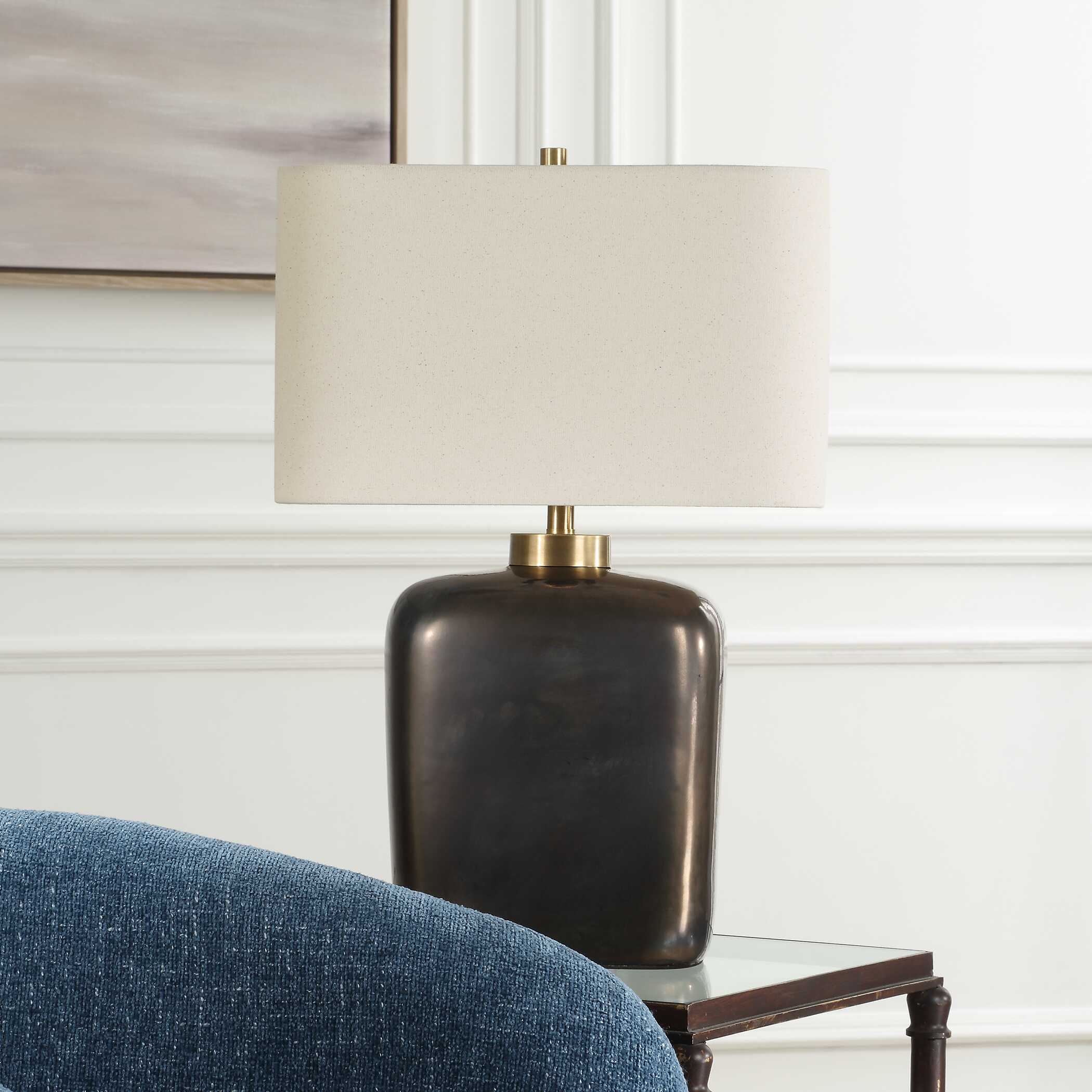 Quentin Dark Bronze Table Lamp - Image 3