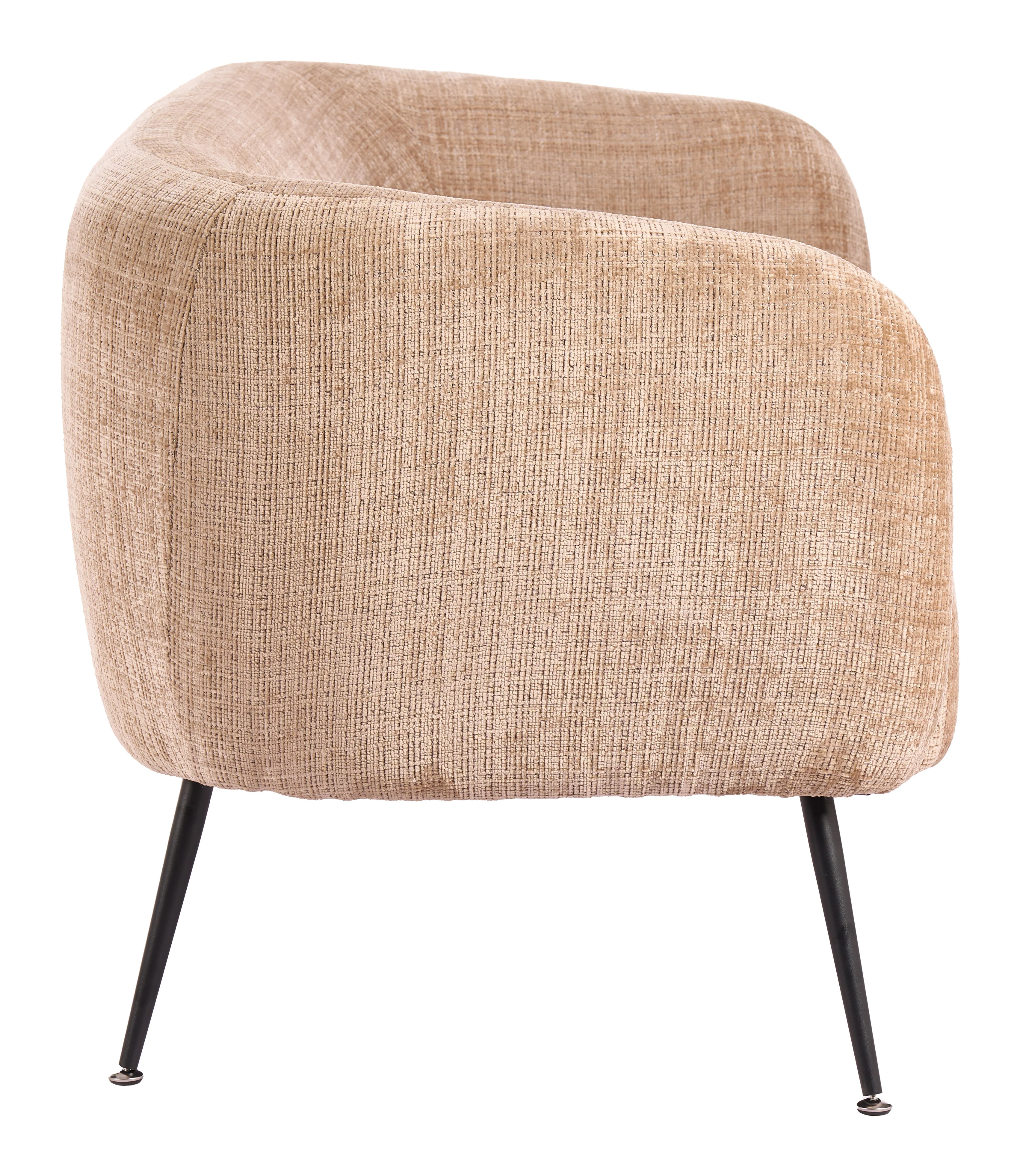 Racine Loveseat Linen Beige - Image 2