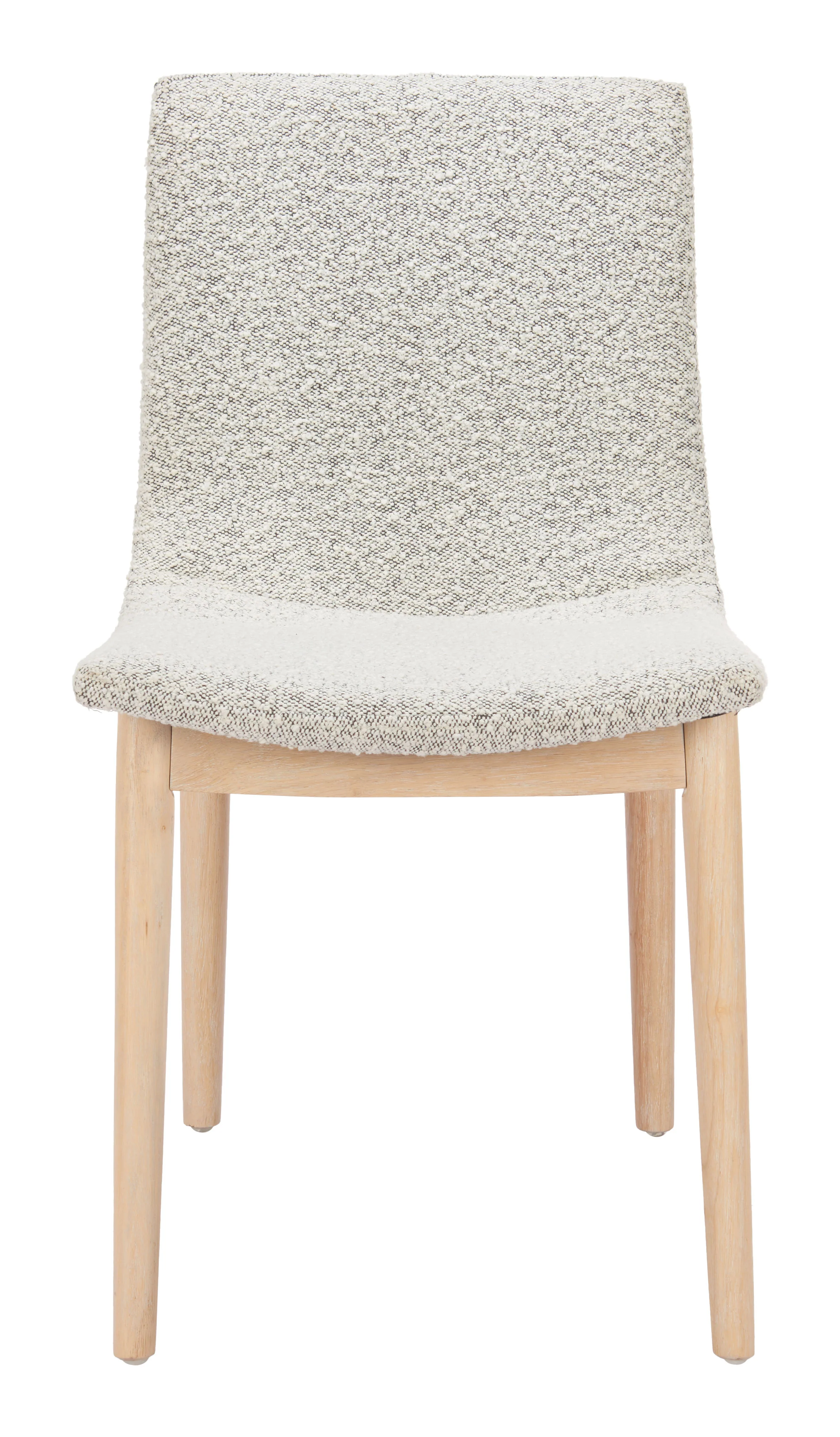 Raha Dining Chair (Set of 2) Gray & Whitewashed - Image 3