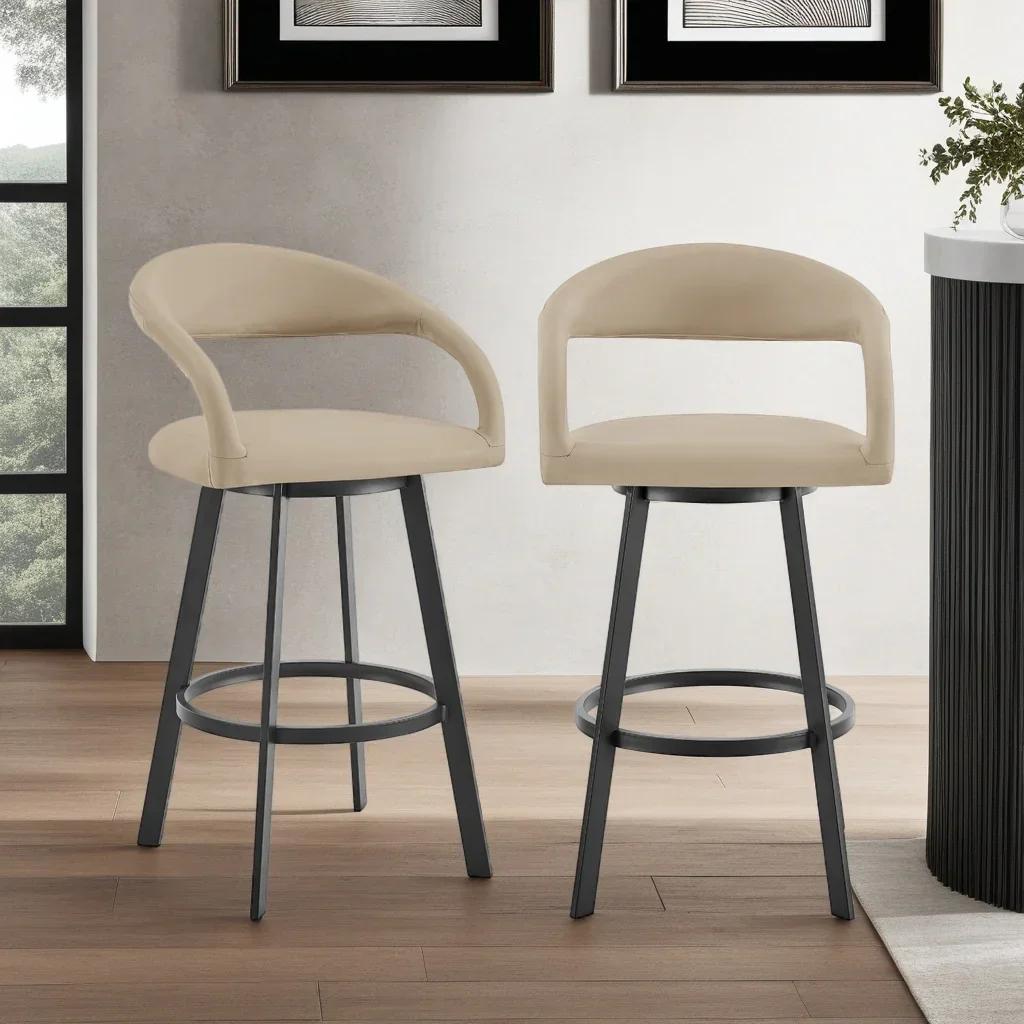 Ramona 30" Swivel Barstool - Set of 2 - Image 2