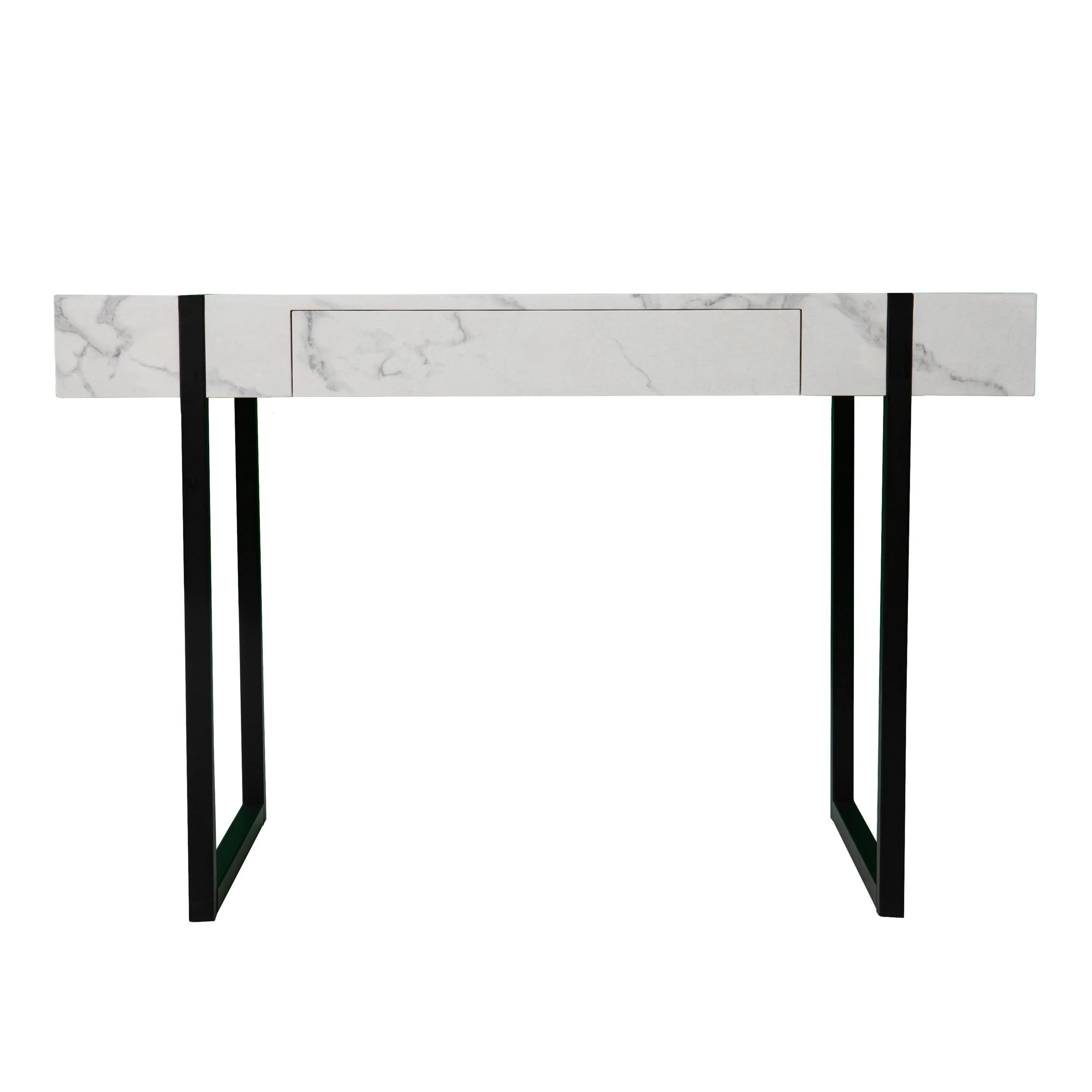 Rangley Modern Faux Marble Desk - Image 3