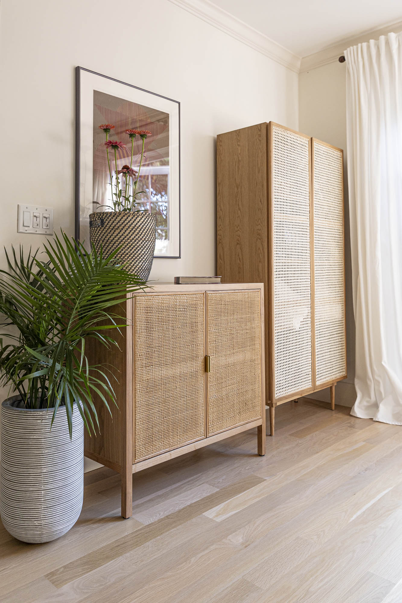 Rattan Small Sideboard - Natural - Image 9