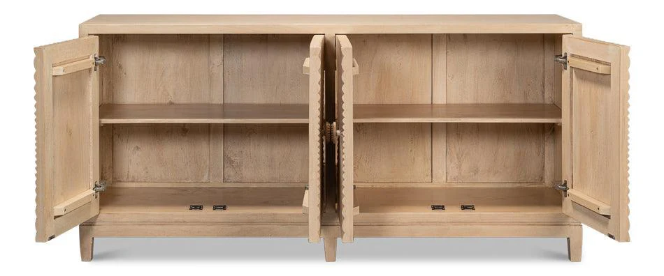 Rayon Four Door Sideboard - Image 4